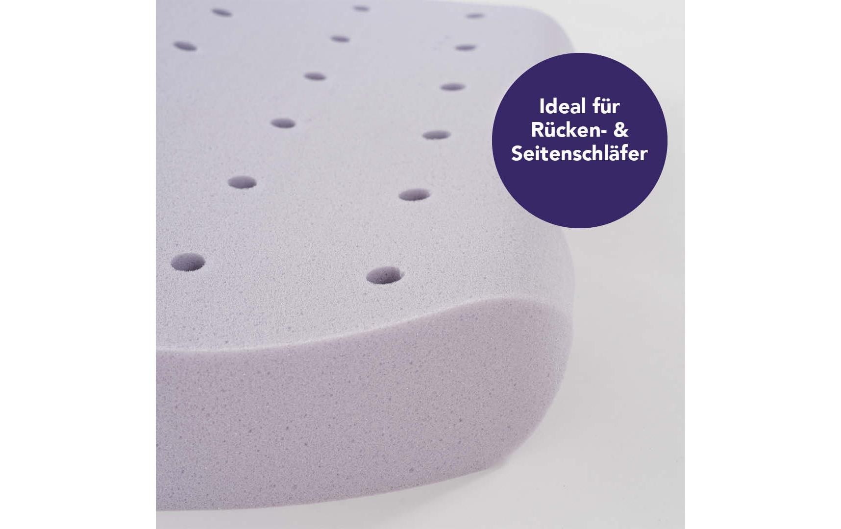 Image of Träumeland Nackenkissen "ErgoRelax, Gel, Standard, 40 x 60 x 11,5 cm" Ergonomisches Kopfkissen mit Gelschaumkern