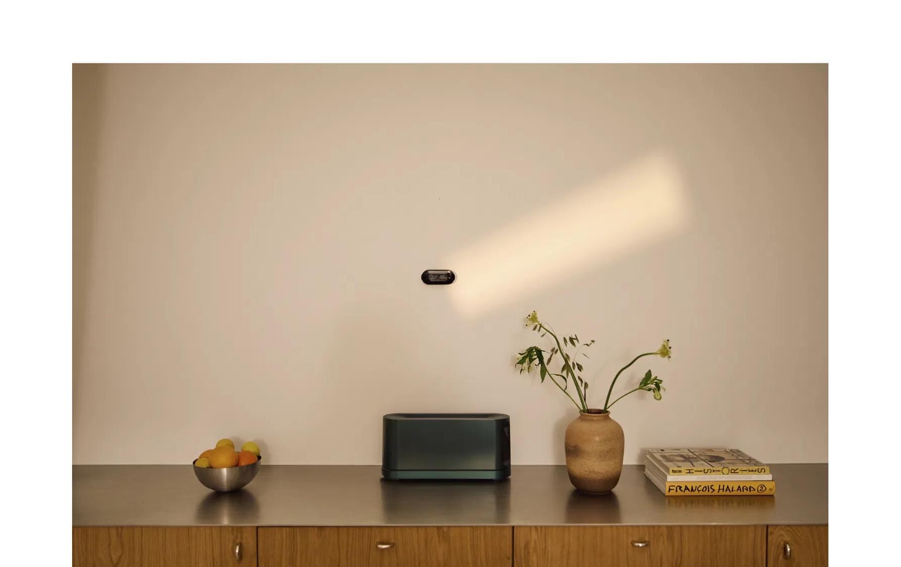 Jacob Jensen Wetterstation () Temperatur- und Feuchtigkeitssensor für Innen- und Aussenbereich