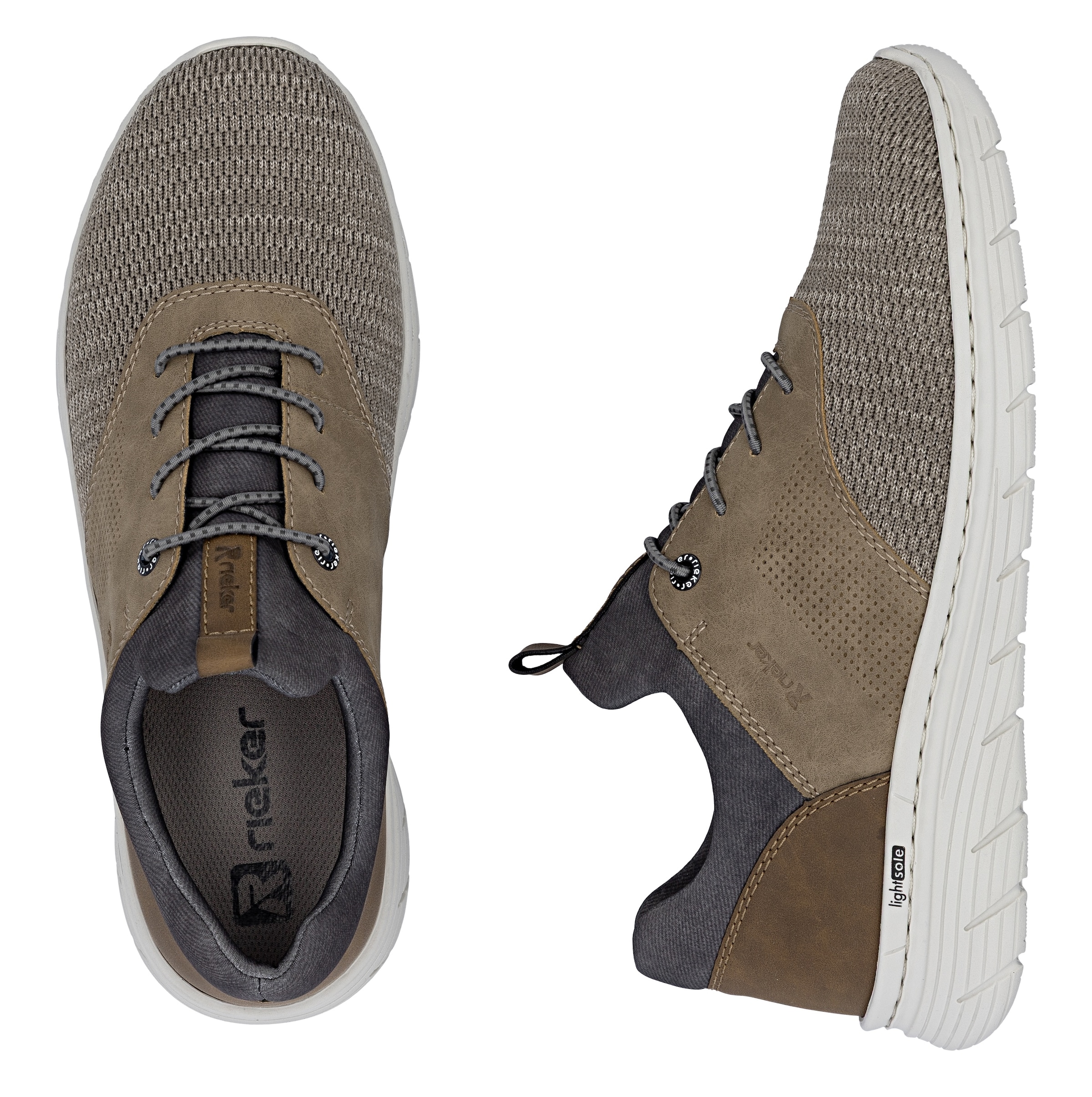 Rieker Baskets slip-on  , Schlupfschuh, Freizeitschuh, Halbschuh, mit Leichtlaufsohle