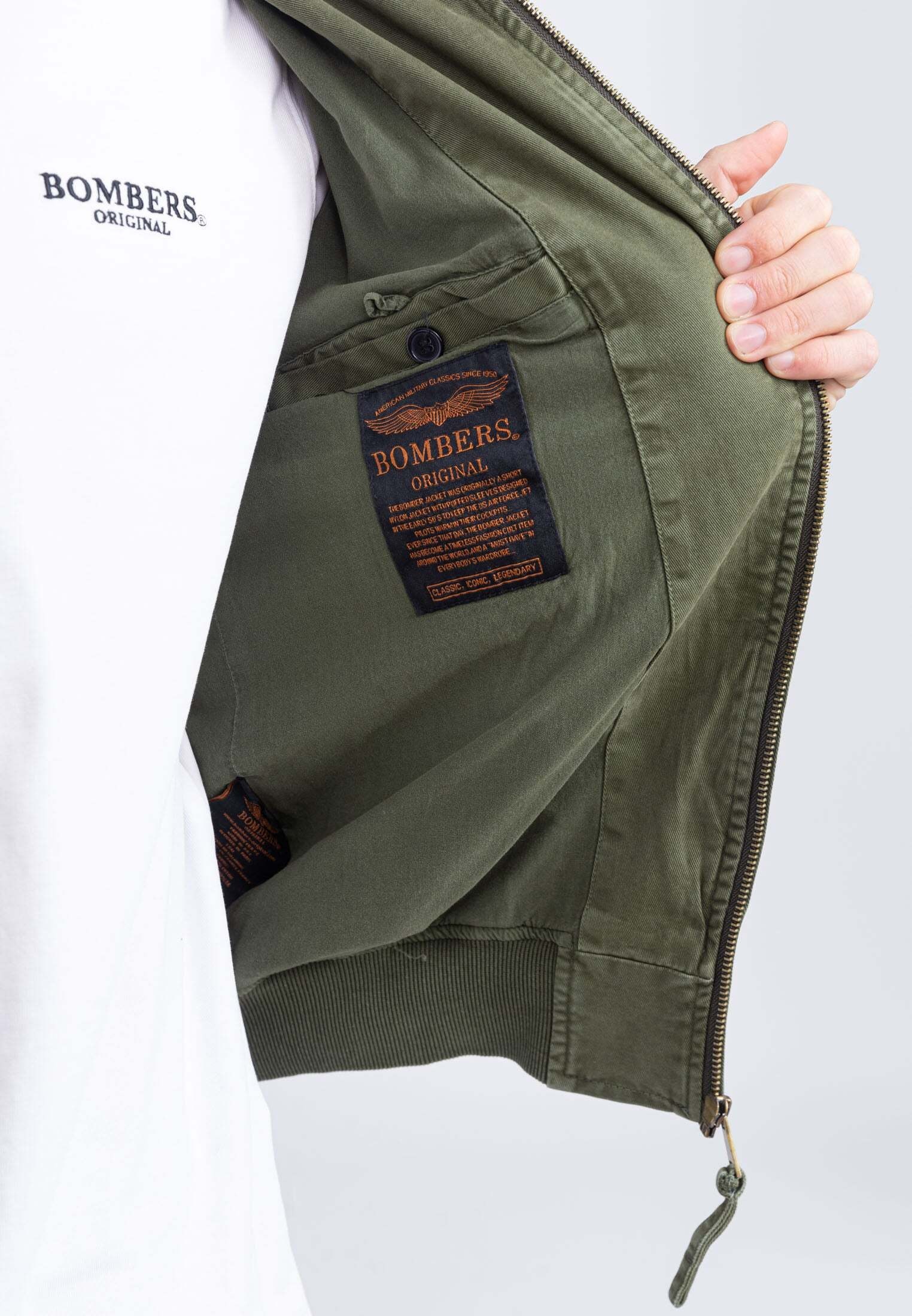 Bombers Original Bomberjacke »Bombers Original Jacken Mac M«