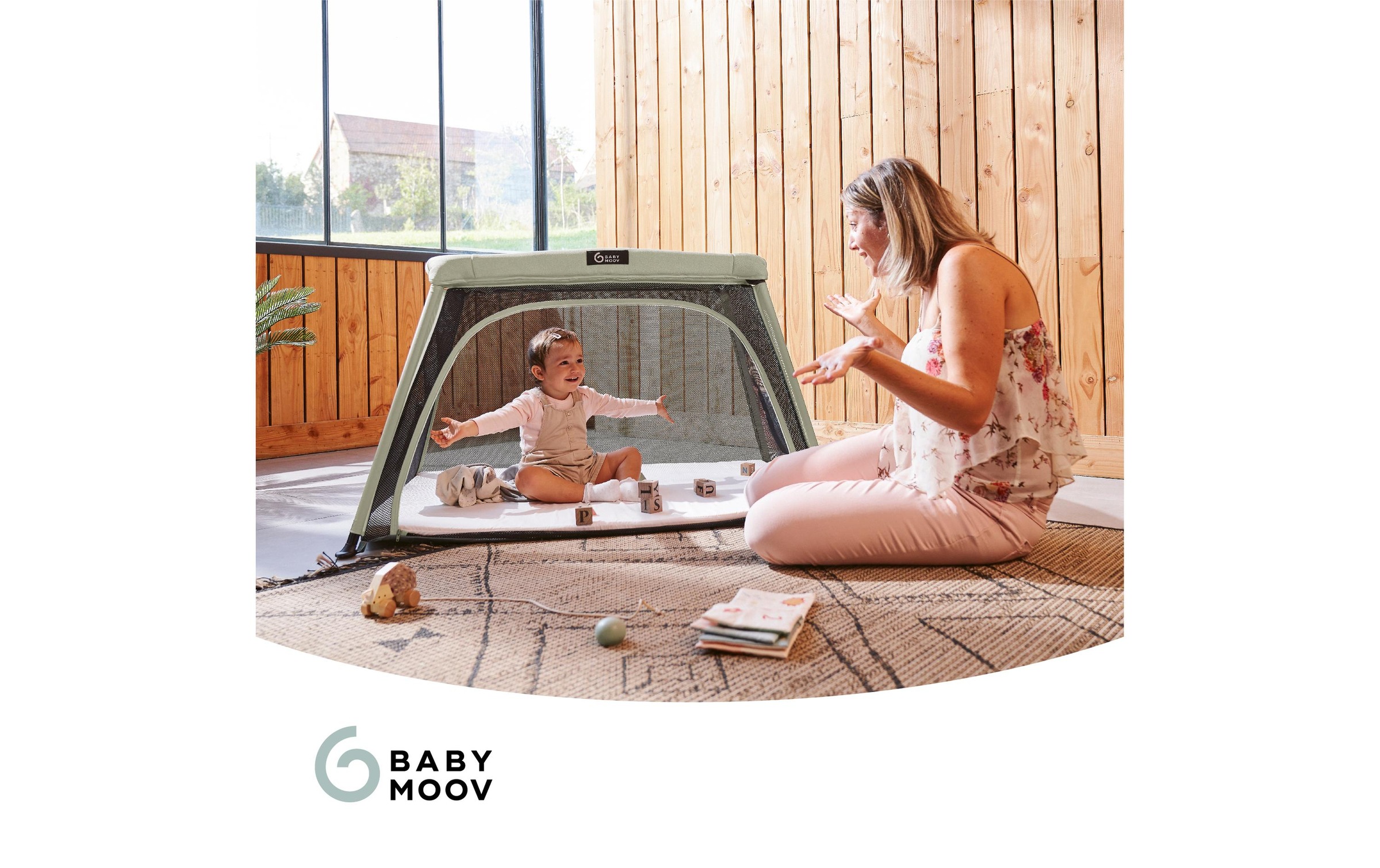 BABYMOOV Baby-Reisebett »3in1 Moov & Comfy«
