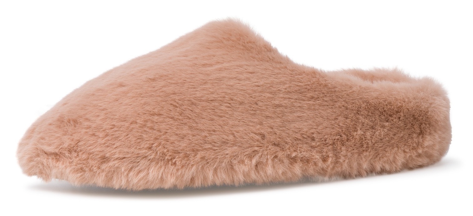 Image of Tamaris Pantoffel, Hausschuh aus kuscheligem Fellimitat bei Ackermann Versand Schweiz