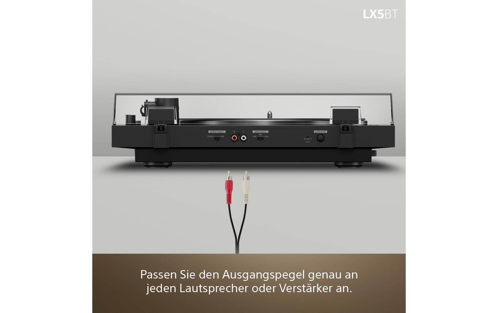 Sony Plattenspieler »PS-LX5BT«
