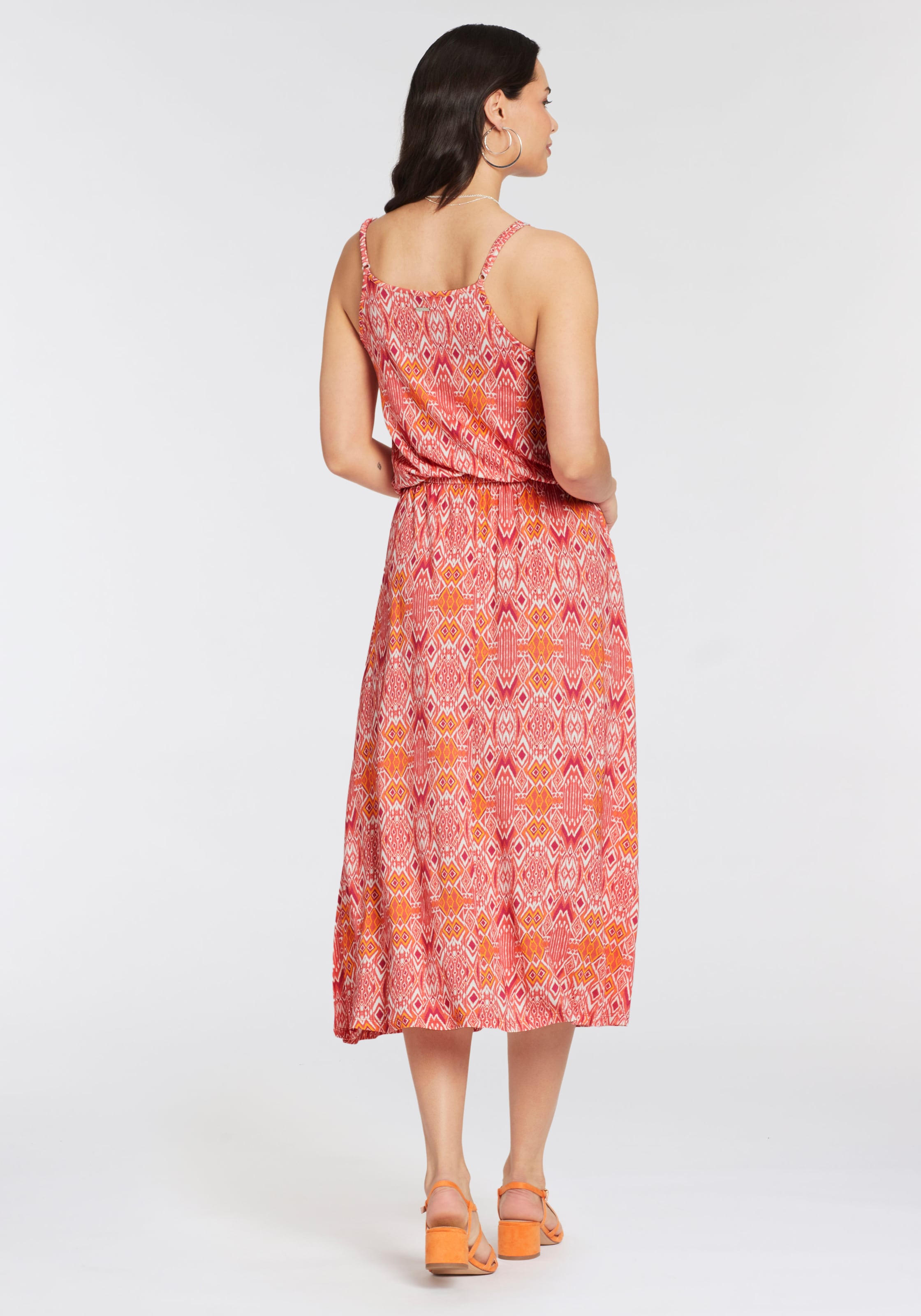 Laura Scott Sommerkleid, mit femininem Allover-Print - NEUE KOLLEKTION