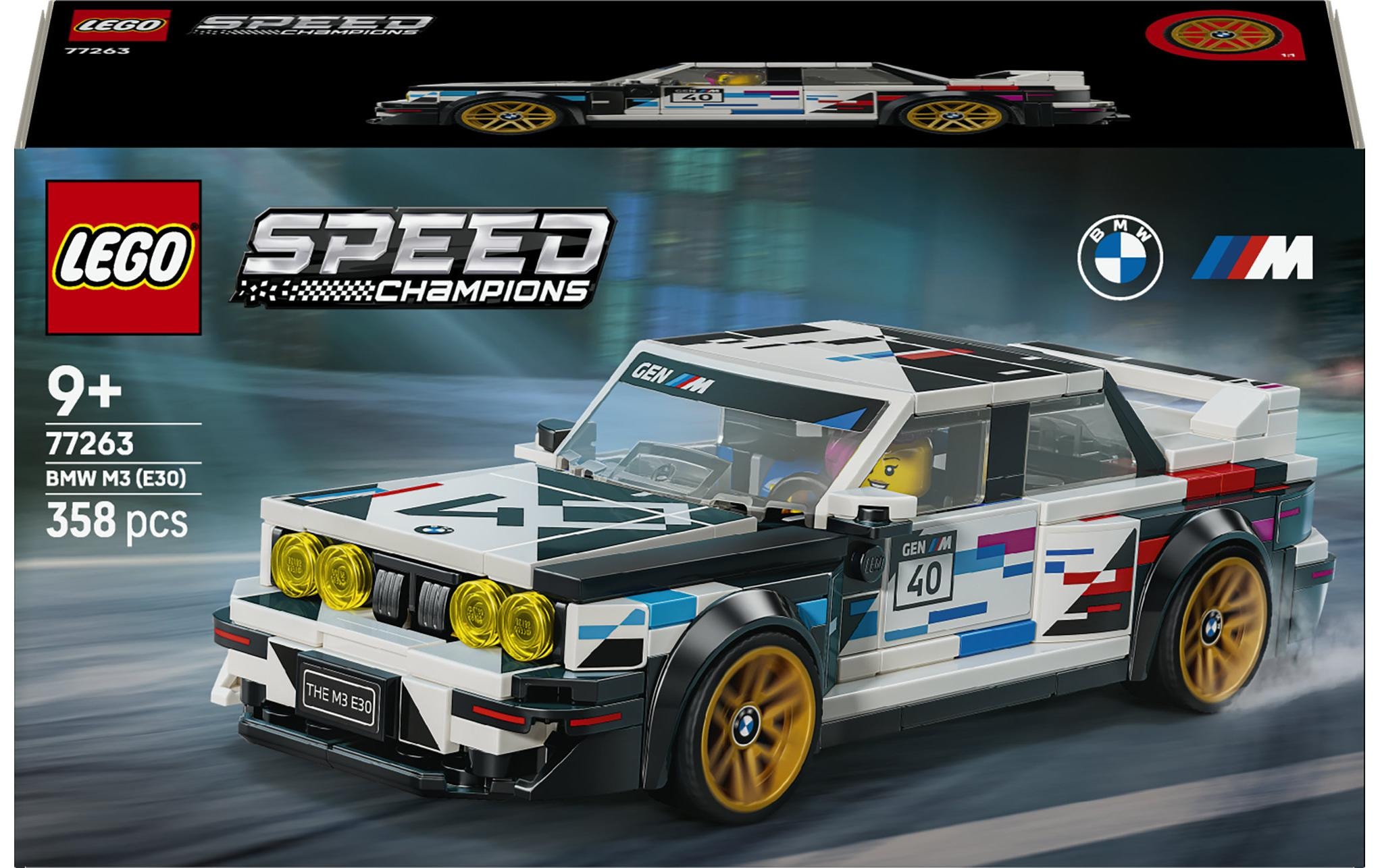 LEGO® »BMW M3 (E30) (77263), LEGO Speed Champions« fabriqué en Europe