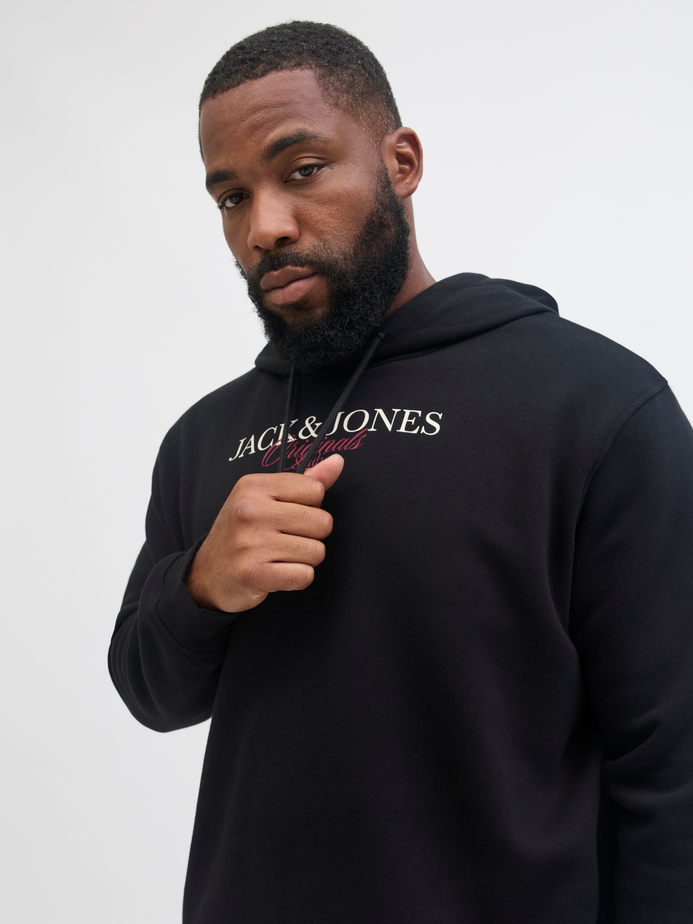 Jack & Jones PlusSize Kapuzensweatshirt »JORBILLYBURG SWEAT HOOD FST PLS«