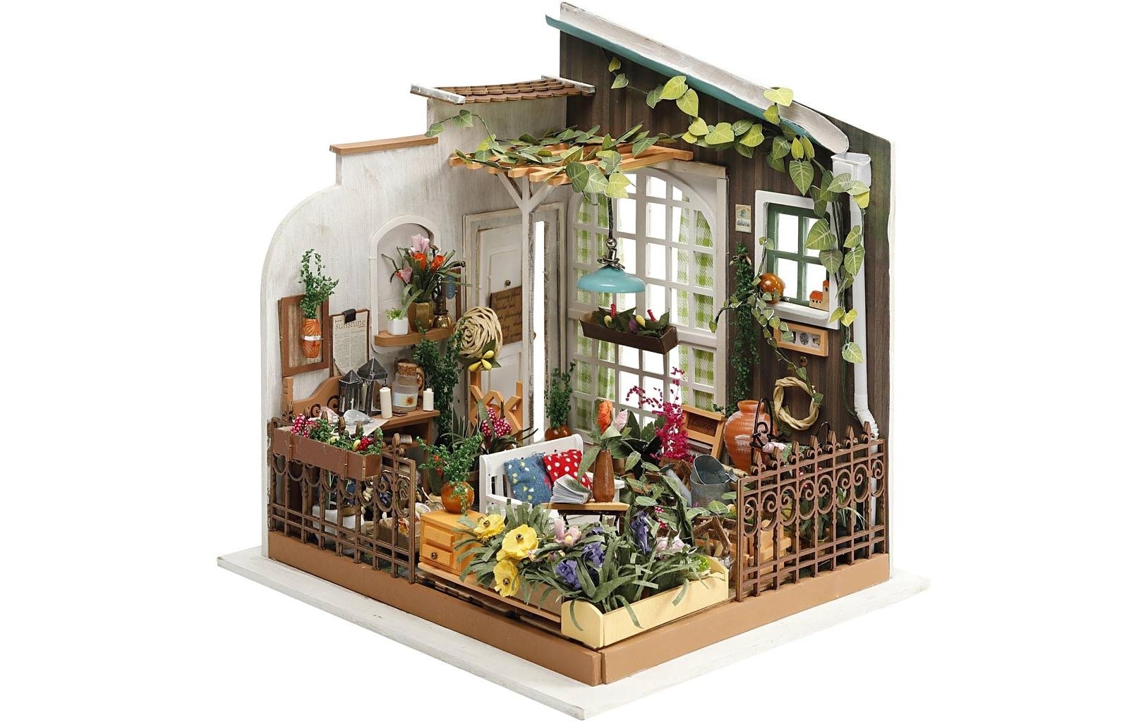 creativ company Kreativset »Mini-Haus Garten«