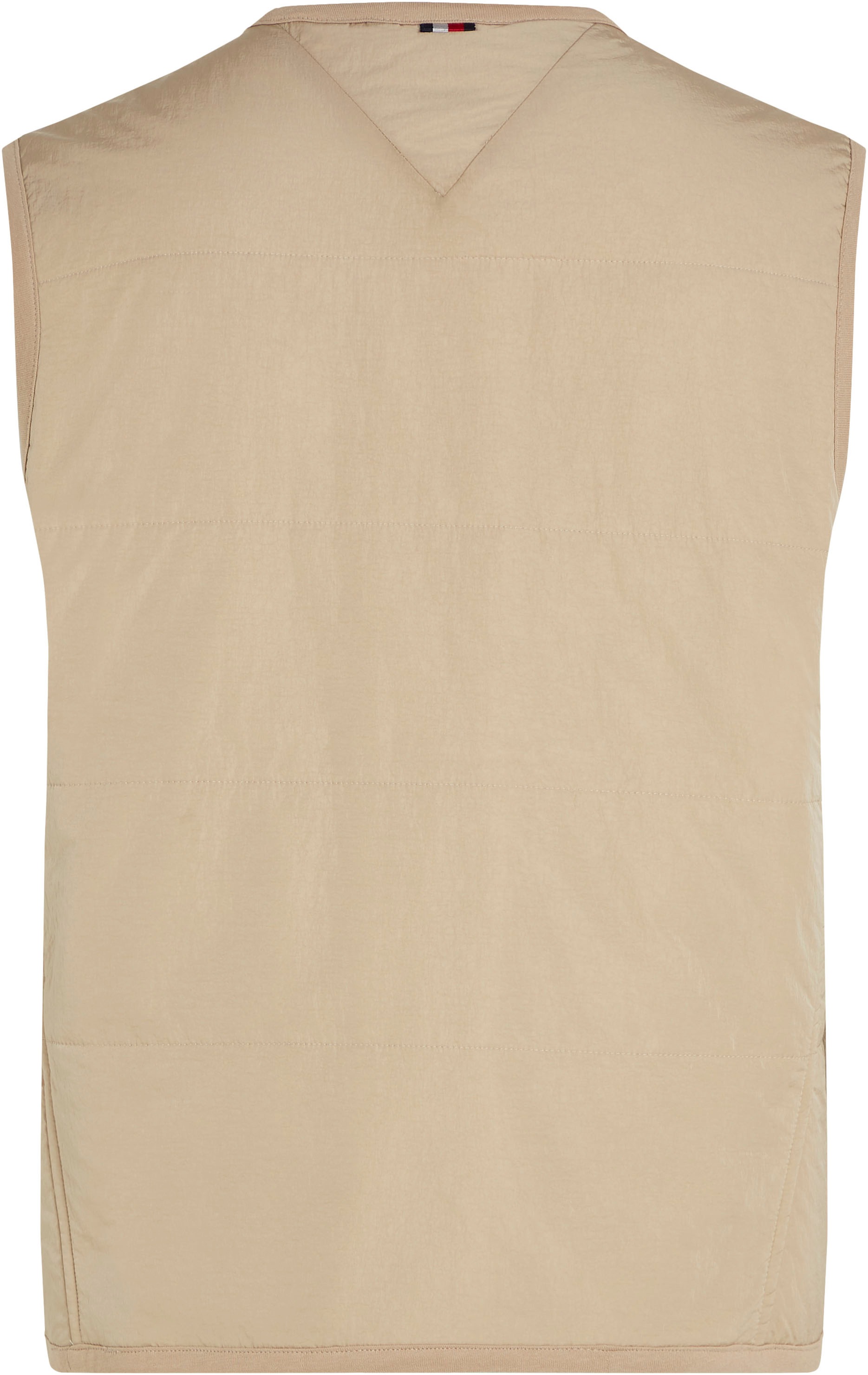 Tommy Hilfiger Steppweste »JERSEY LINED VEST«, mit Tommy Jeans Logo-Flag