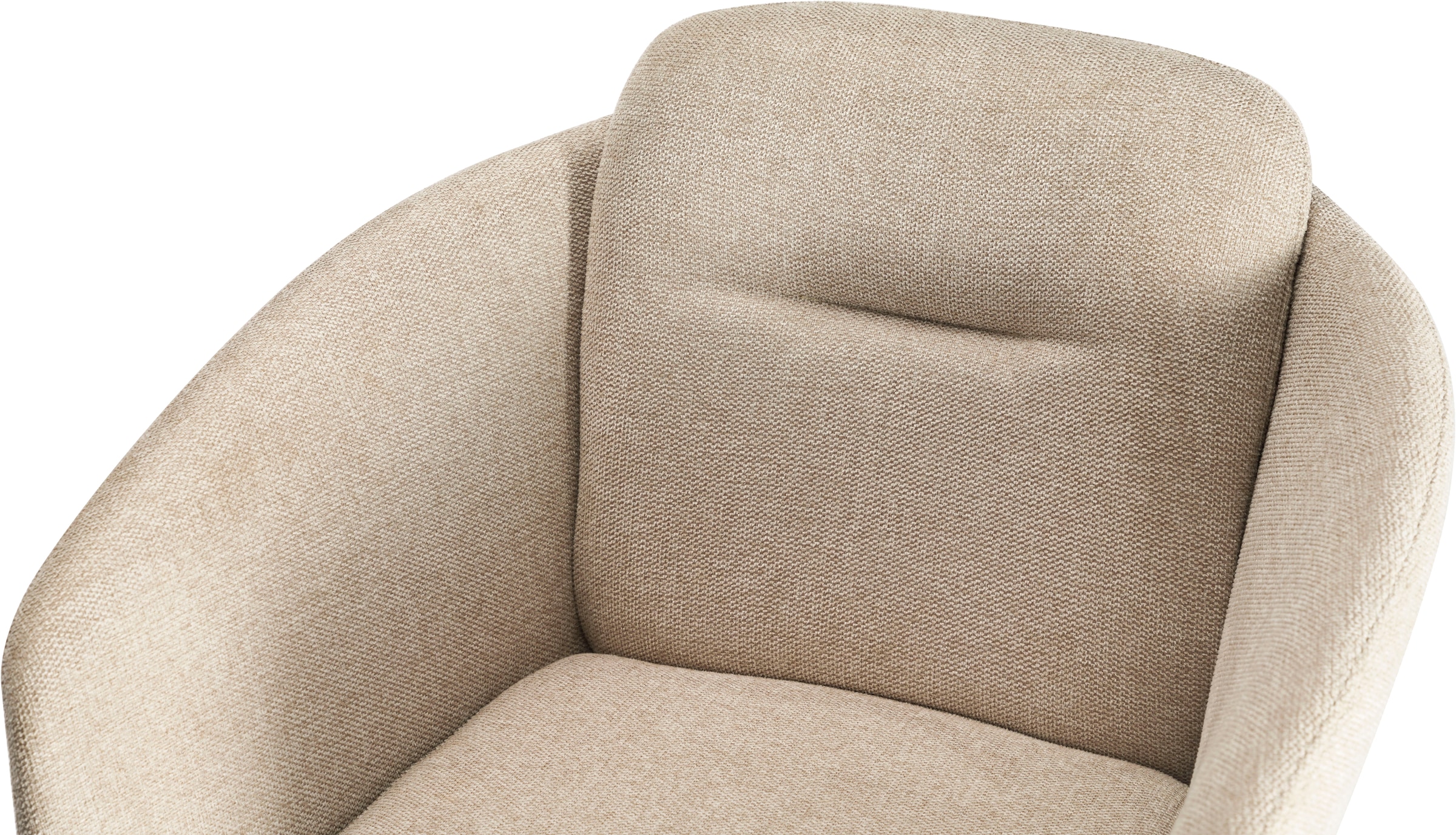 LeGer Home by Lena Gercke Chaise de salle à manger »Fleur« (Set) 2 cuisStrukturstoff, ergonomisches Design, gesteppte Rückenlehne