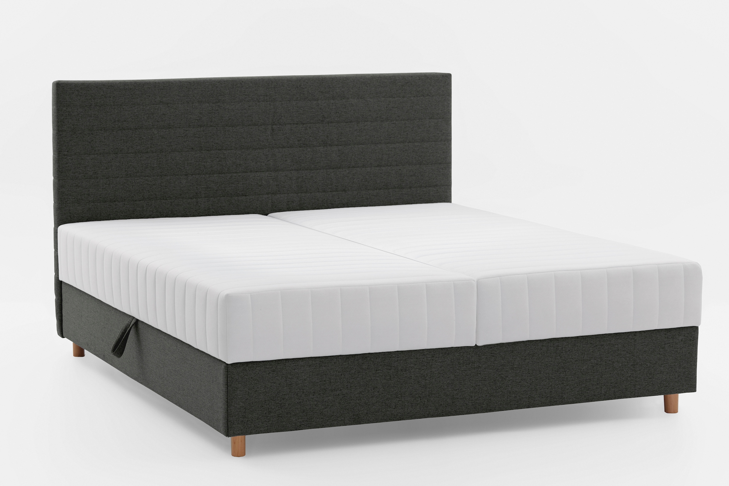 ATLANTIC home collection Stauraumbett »Josie«, mit Taschen-Federkernmatratze und Bettkasten