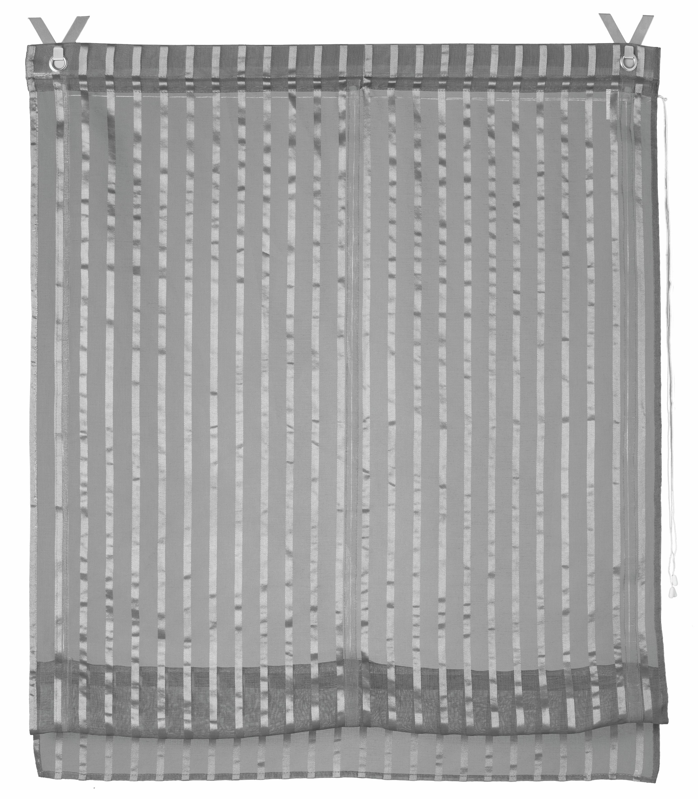 Image of Good Life Raffrollo »Nia«, mit Hakenaufhängung, ohne Bohren, freihängend, zum Klemmen auf den Fensterrahmen - mit Metallhaltern bei Ackermann Versand Schweiz