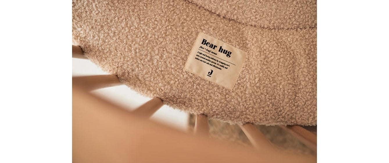 Jollein Krabbeldecke »Boucle Naturel Ø 95 cm«