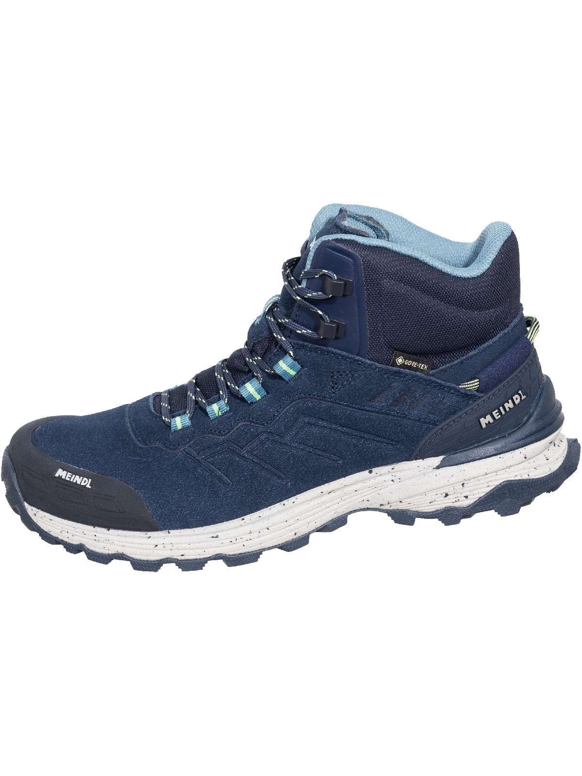 Meindl Wanderschuh »Meindl Dallas Lady Mid GORE-TEX marine/lemon«  GORE-TEX® – Winddicht, wasserdicht und atmungsaktiv