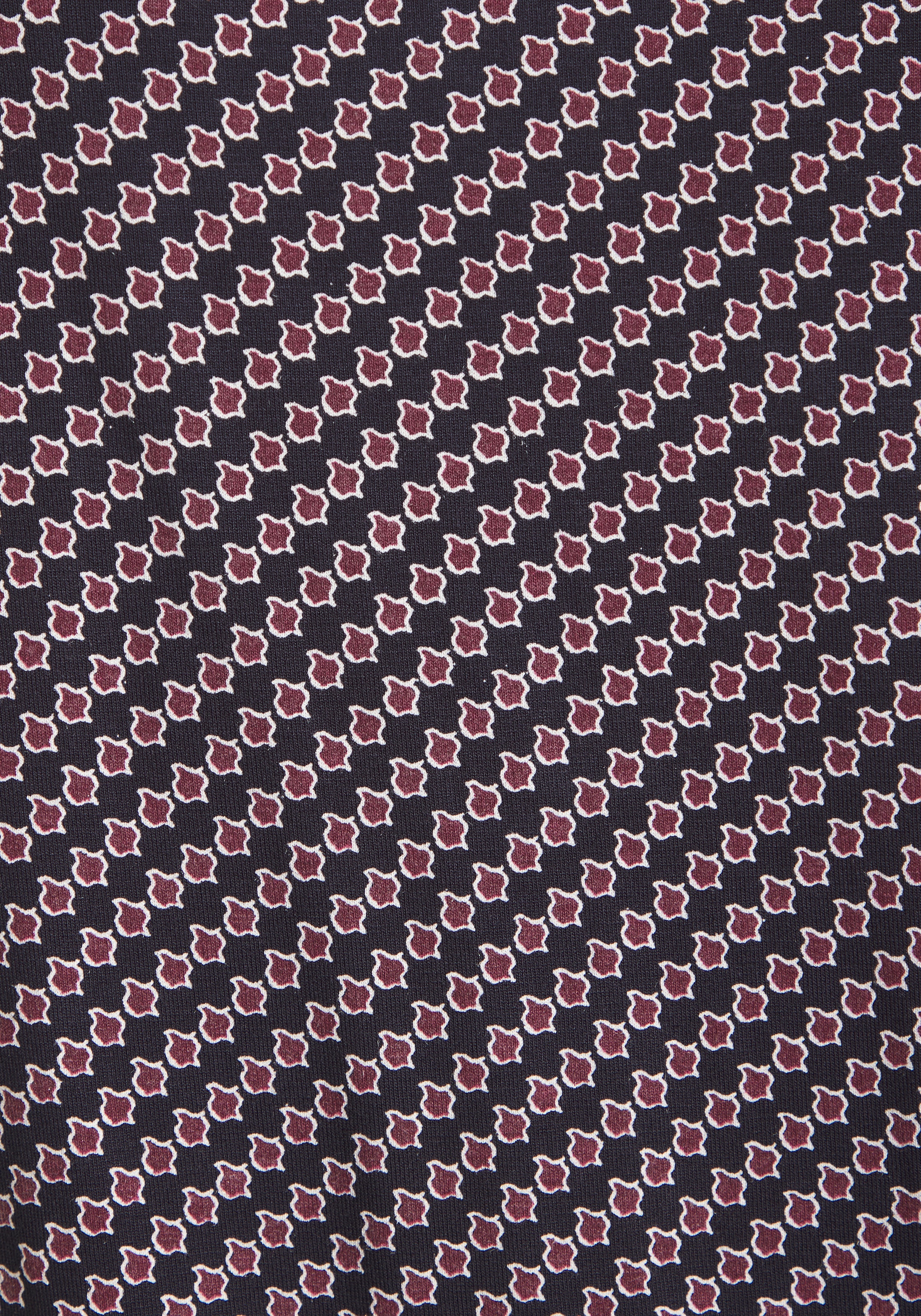 Vivance Shirt à col rond »mit goldfarbenem Zierknopf am Ausschnitt« aus weichem Viskose-Stretch