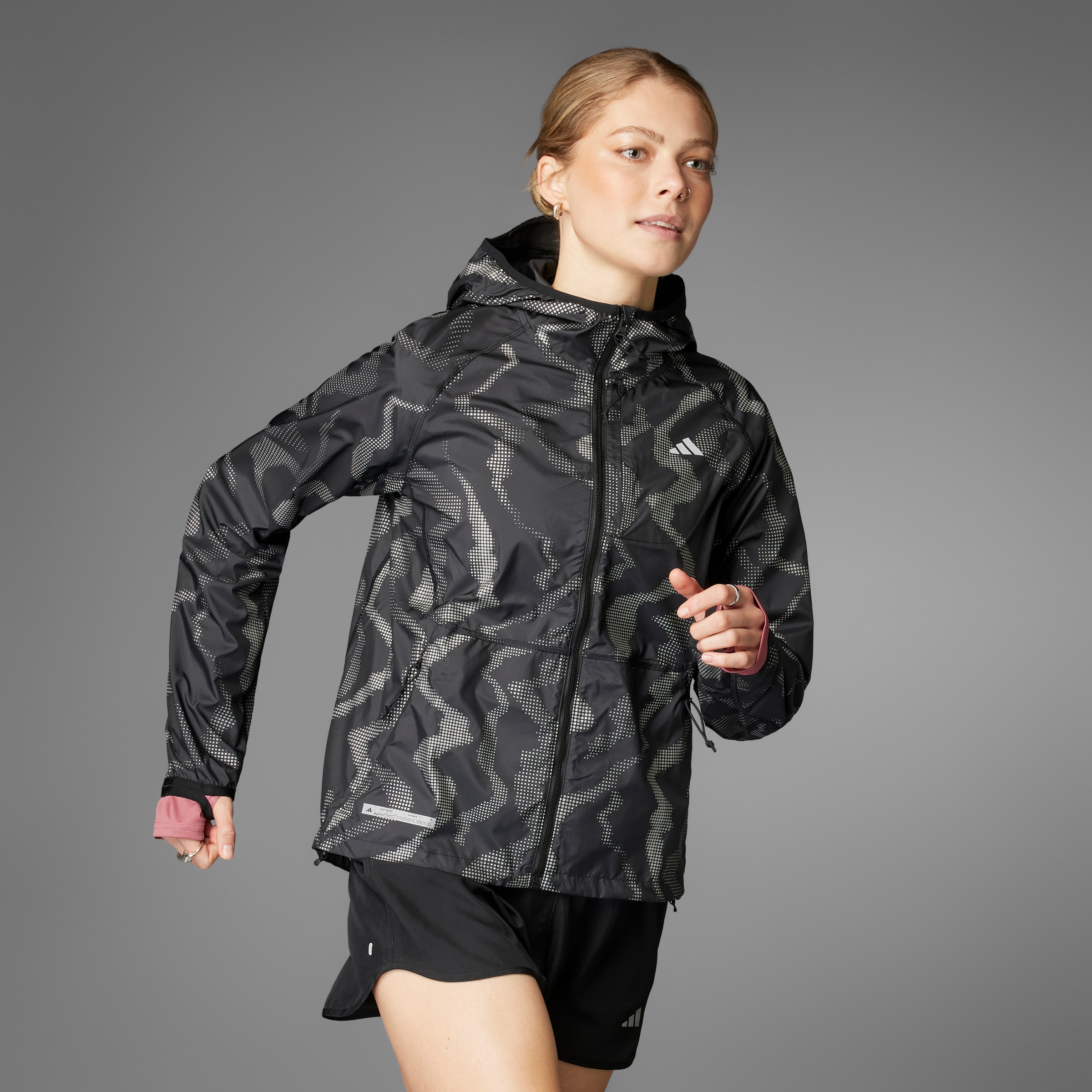 adidas Performance Laufjacke »ULT PREM JKT«, Reflektierend für Sichtbarkeit in der Dämmerung