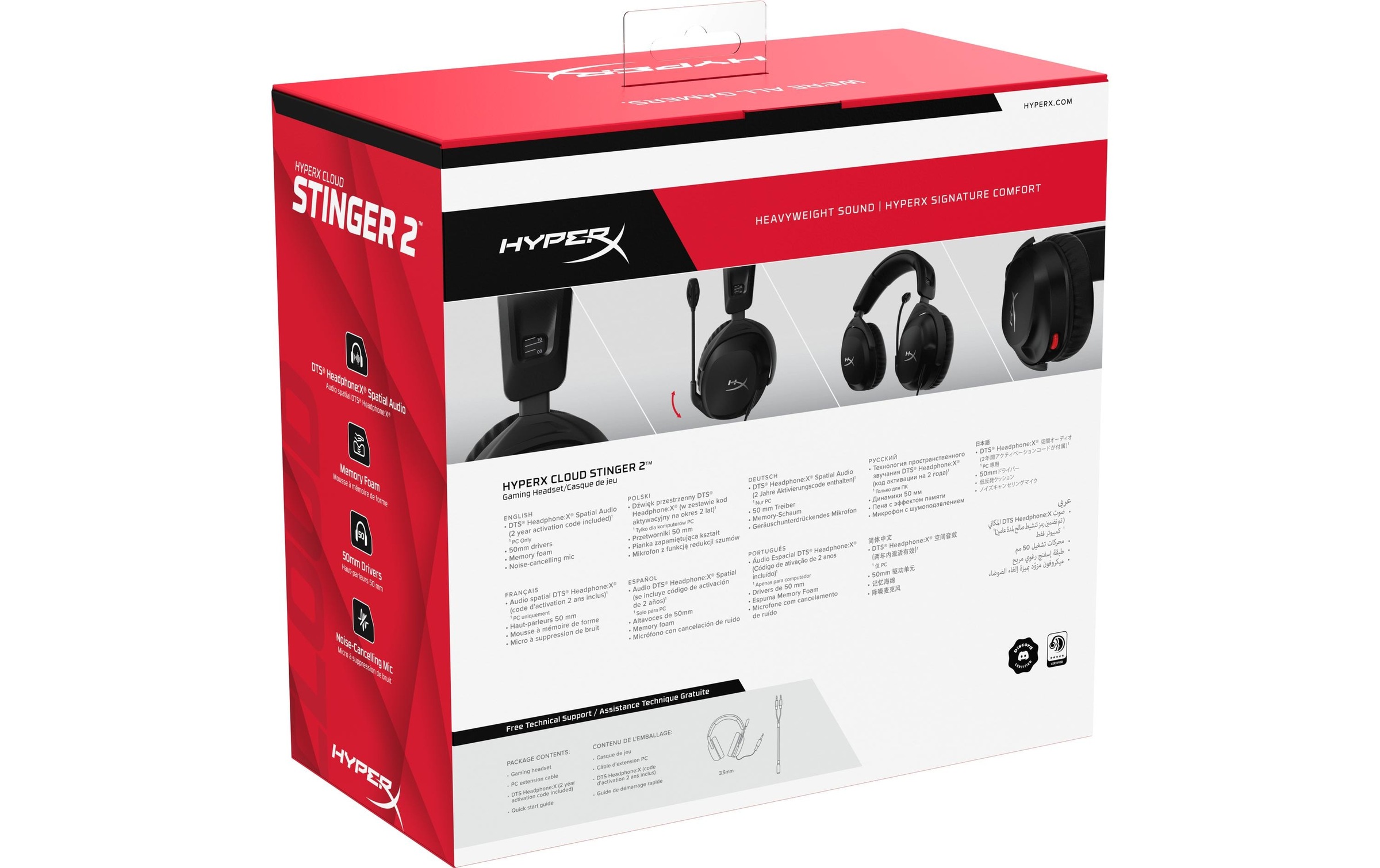 HyperX Headset »Cloud Stinger 2«