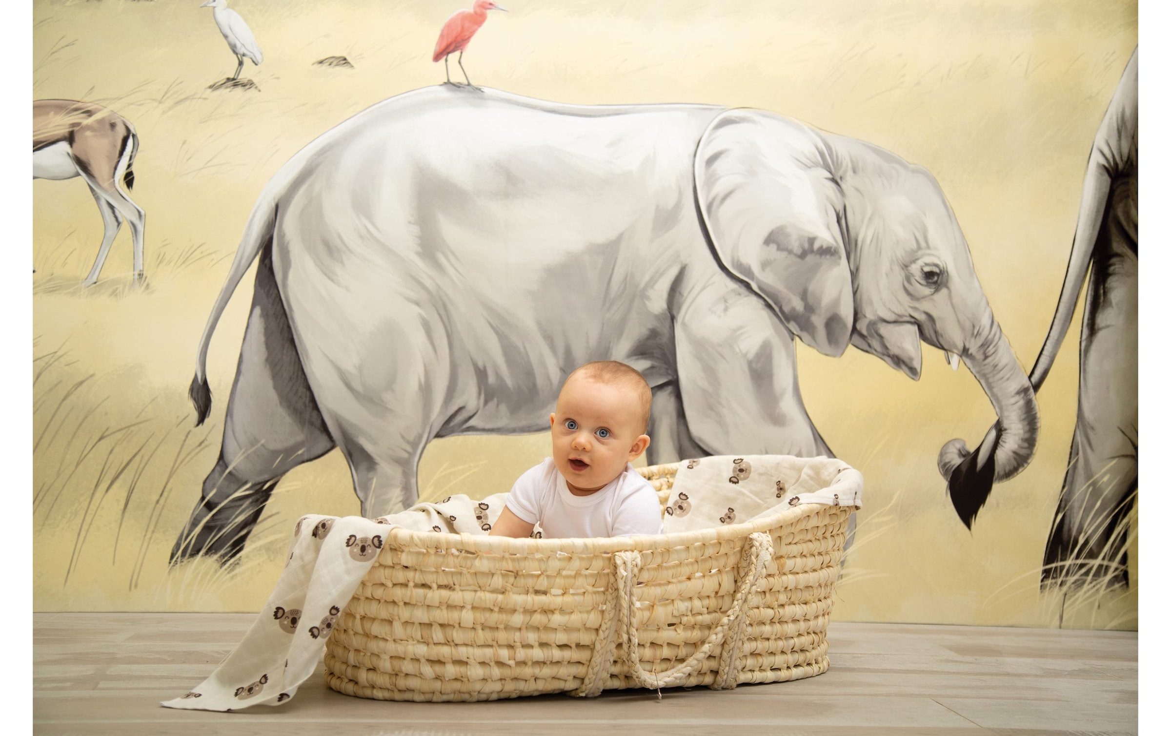 ZEWI bébé-jou Schnuffeltuch »classic Hearts 120 x 120 cm«, (1 tlg.)