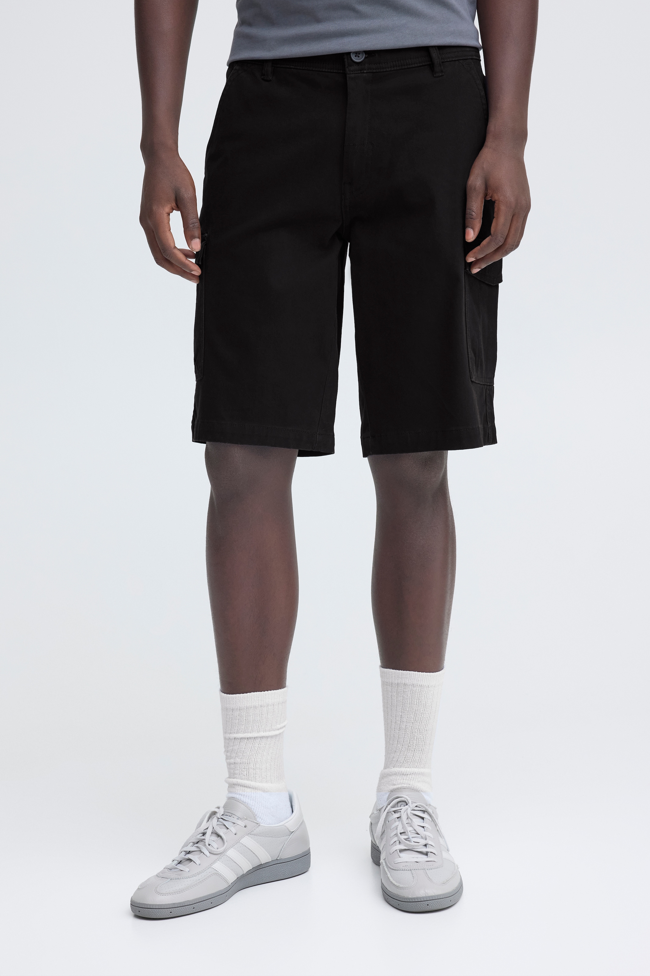 Blend Shorts »BHMASON SLIM/REG CARGO SHORTS«  mit Markenlabel, aus Baumwollmischung, Regular Fit, elastisch