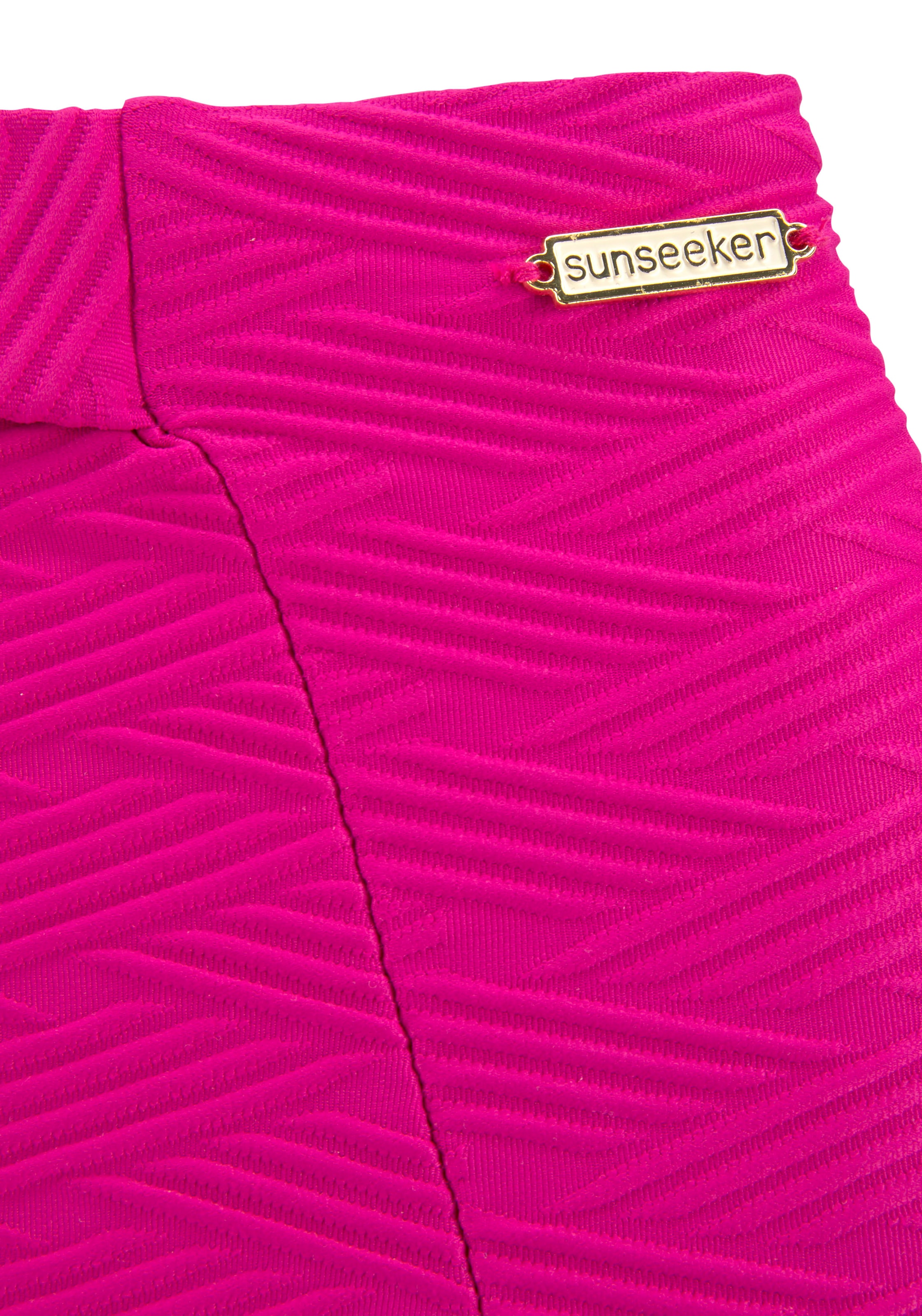 Sunseeker Highwaist-Bikini-Hose »Loretta«, mit Ziergürtel