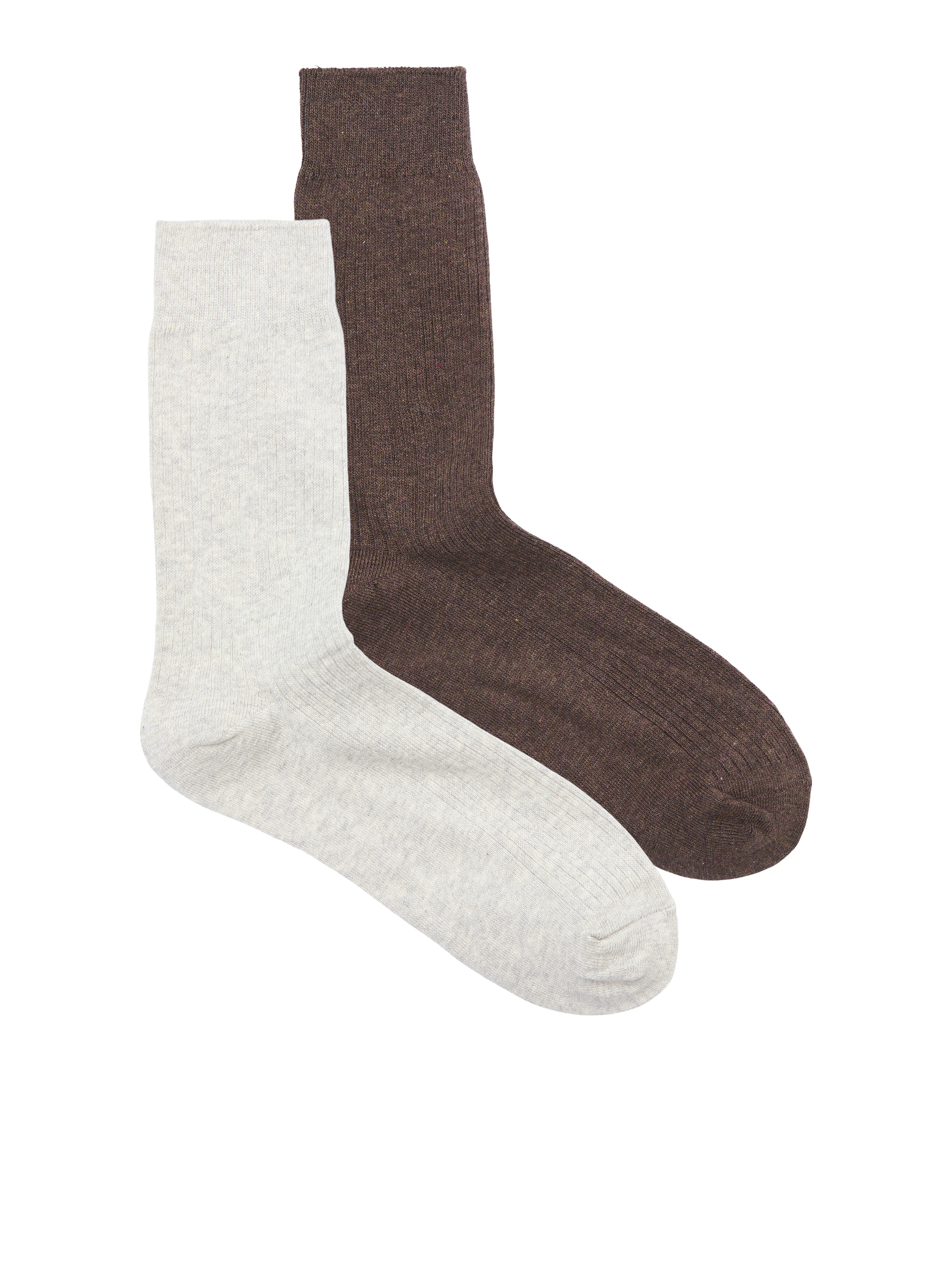 Jack & Jones Chaussettes de loisirs »JAC – Socken im 2er-Pack mit Stretch für optimale Passform« Paquet, 2 Couple tlg. basique, mélange de coton
