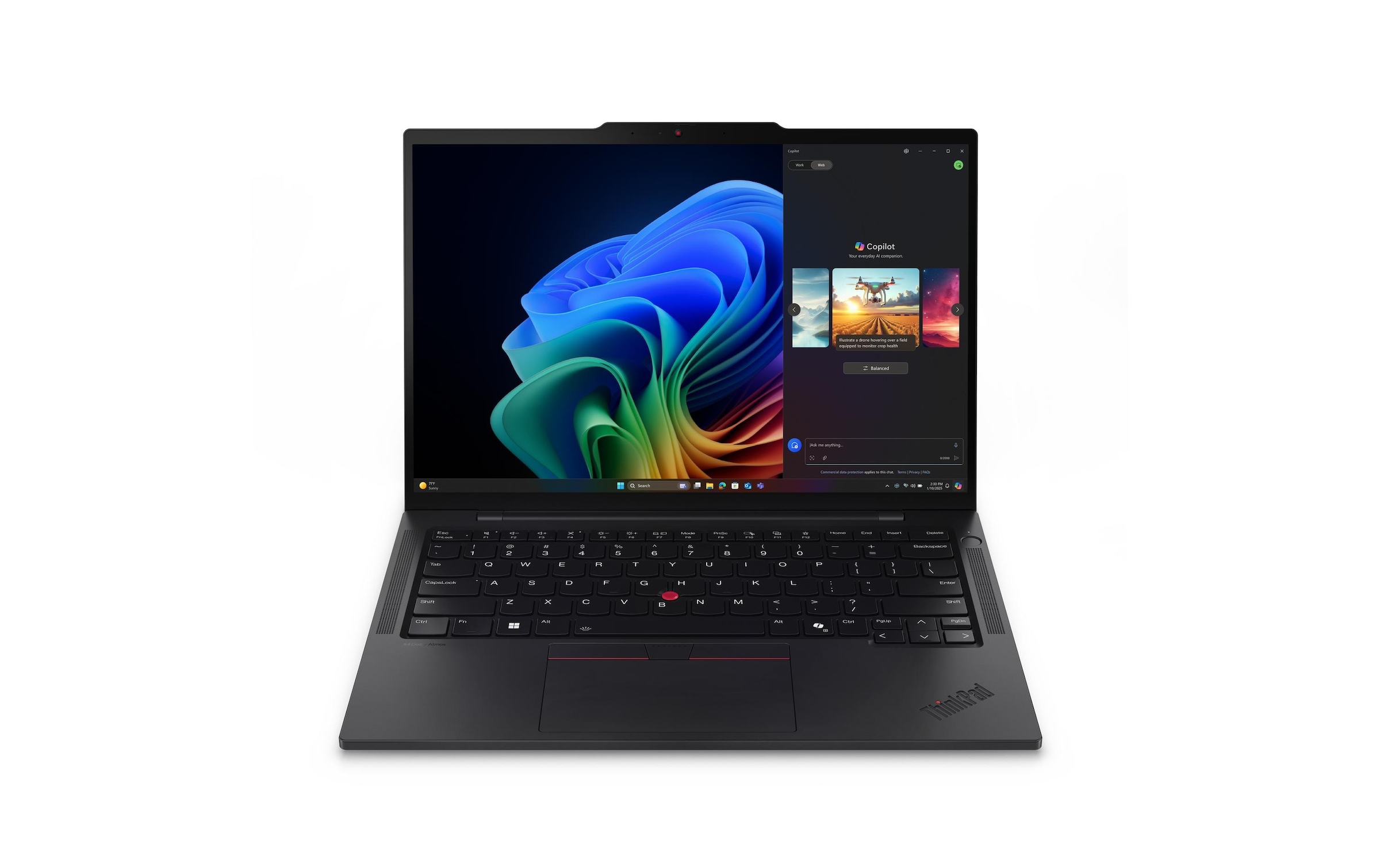 Lenovo Ordinateur portable »ThinkPad T14s Gen 6 (AMD) Copilot+ PC« / 14 ″ AMD Ryzen™ AI 5 512 GB SSD