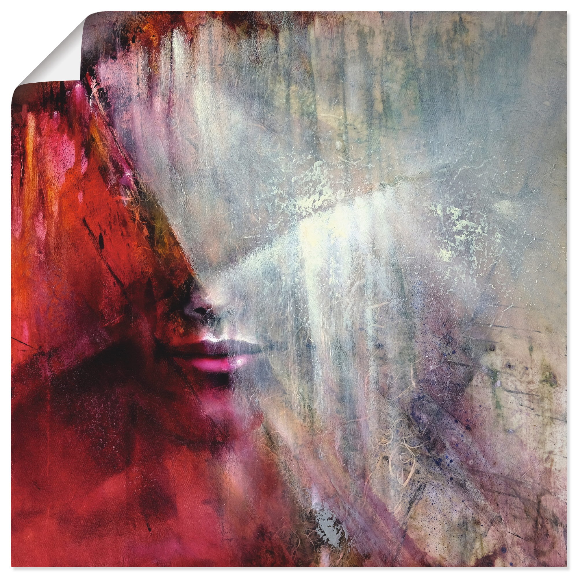 Image of Artland Wandbild »Julia«, Frau, (1 St.), in vielen Grössen & Produktarten - Alubild / Outdoorbild für den Aussenbereich, Leinwandbild, Poster, Wandaufkleber / Wandtattoo auch für Badezimmer geeignet bei Ackermann Versand Schweiz