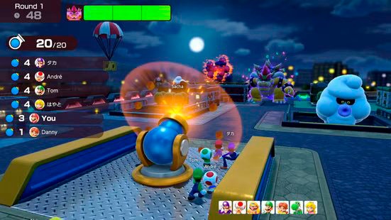 Nintendo Switch Set de consoles »OLED weiss + Mario Party Jamboree« 64 Go