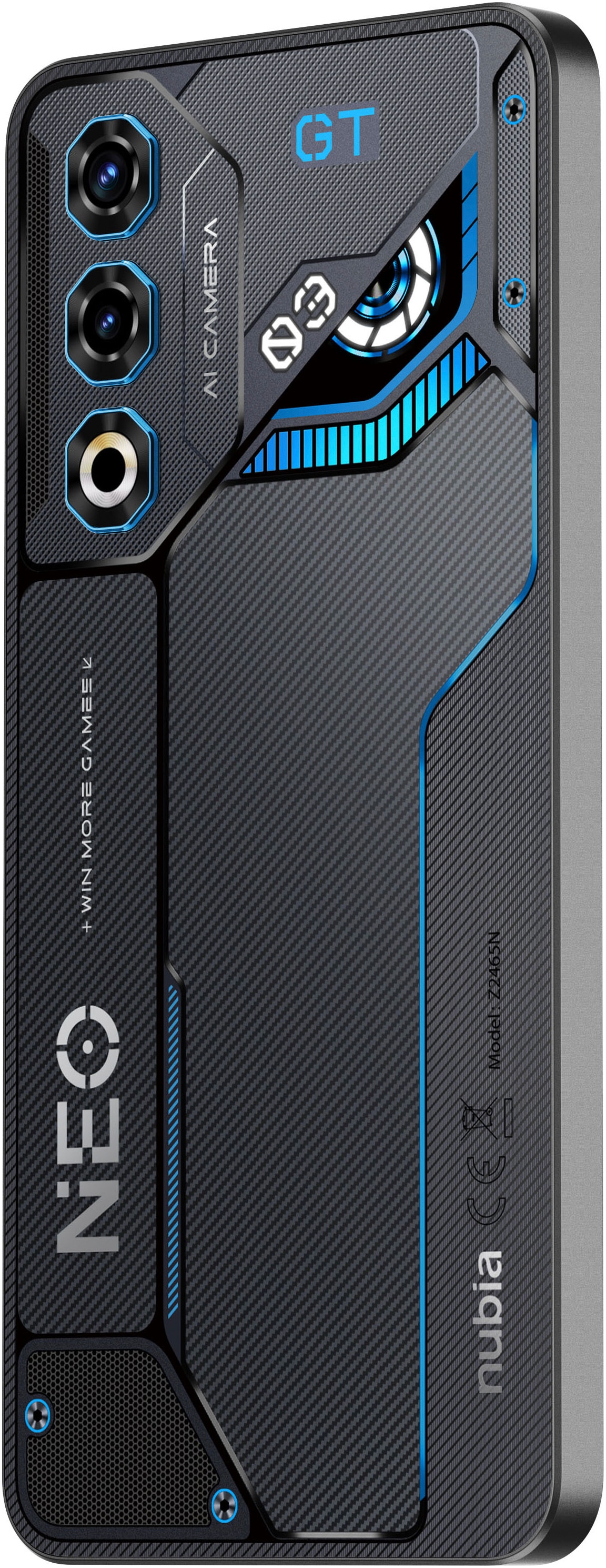 Nubia Smartphone »Neo 3 GT 5G« Interstellar Gray