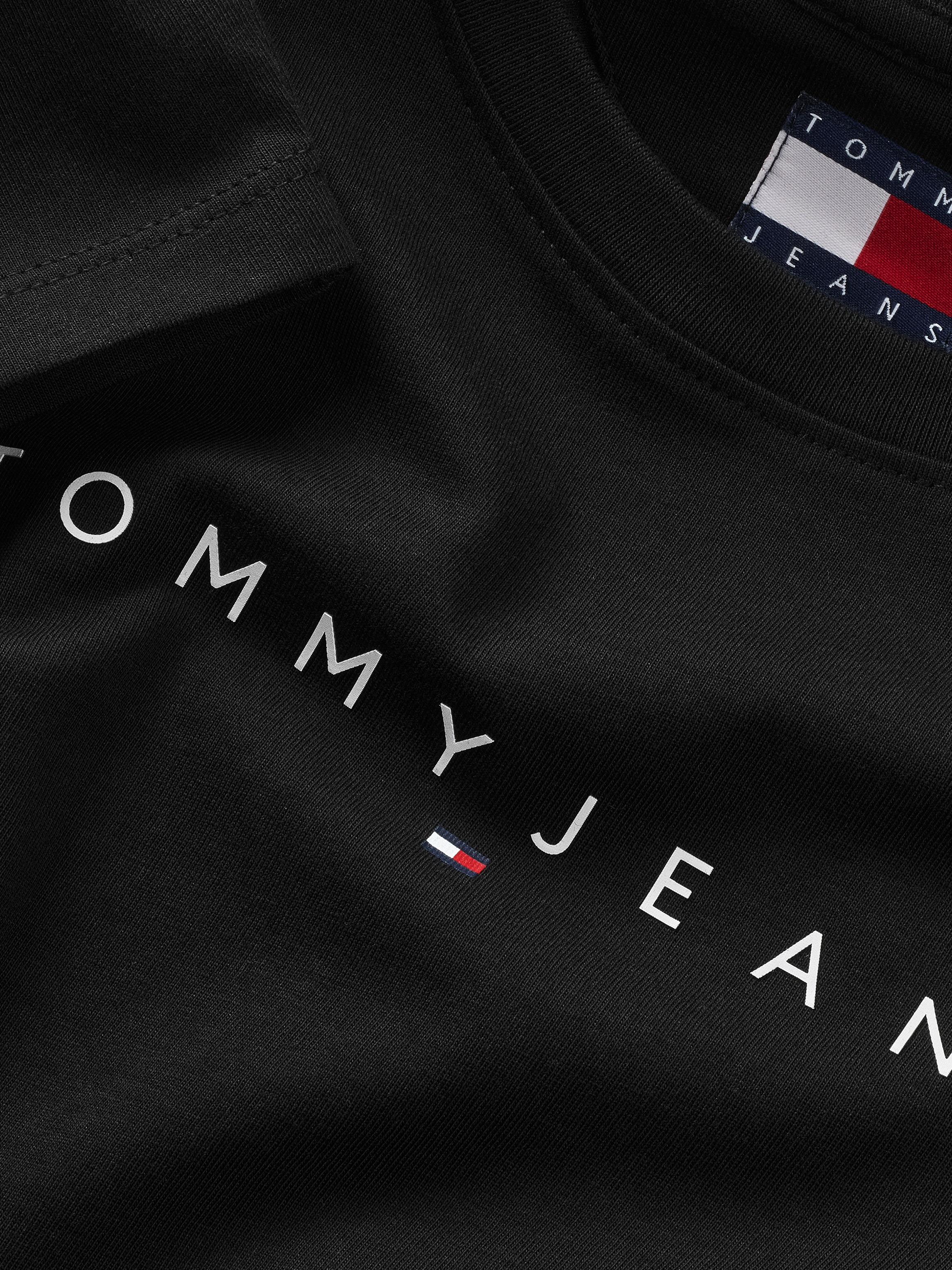 Tommy Jeans Curve Langarmshirt »TJW SLIM LINEAR TEE LS EXT«, Grosse Grössen
