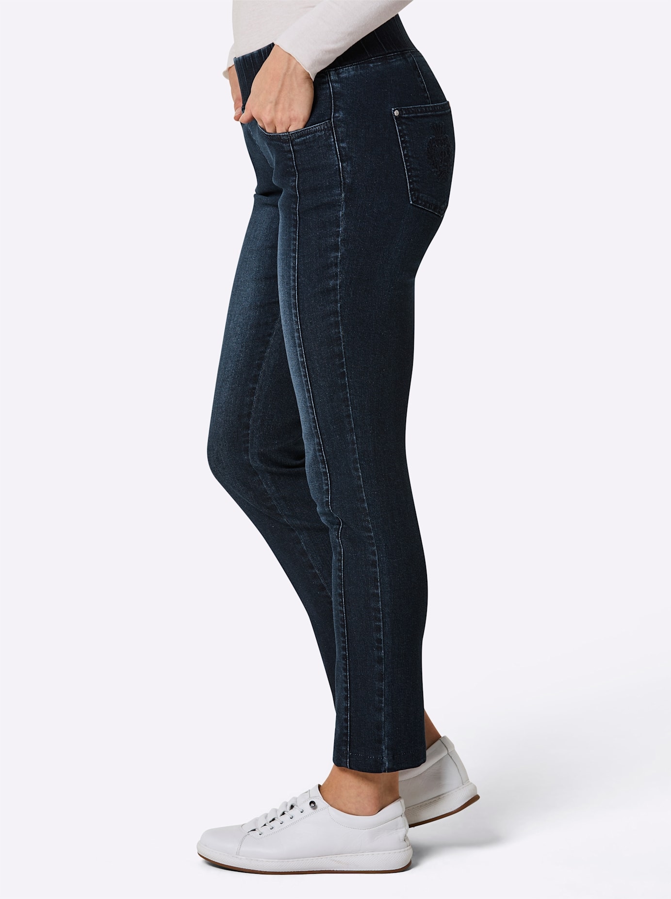 CREATION L PREMIUM Schlupfjeans 1