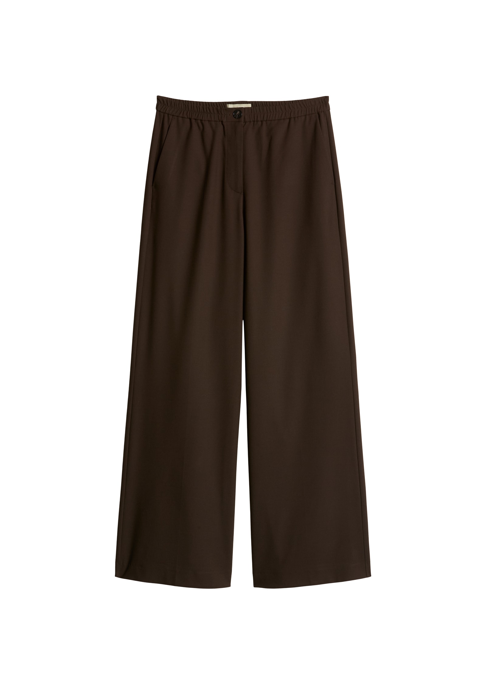 Image of Marc OPolo Stoffhose "MARGO WIDE" in Woll-Optik, Wide Fit