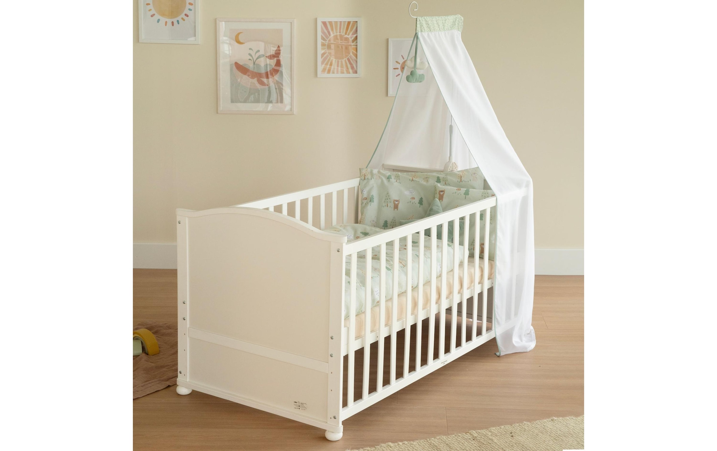   Babybett »Woodland Buddies 70 x 140 cm«