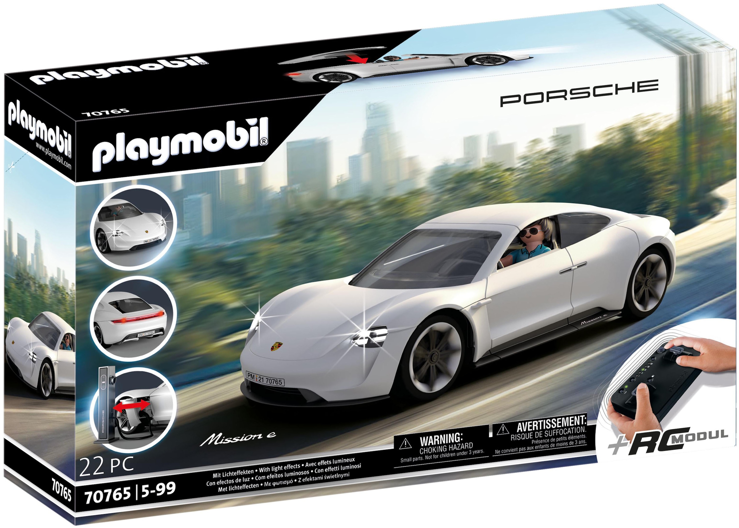 Image of Playmobil® Konstruktions-Spielset »Porsche Mission E (70765), Porsche«, (22 St.), Made in Germany bei Ackermann Versand Schweiz