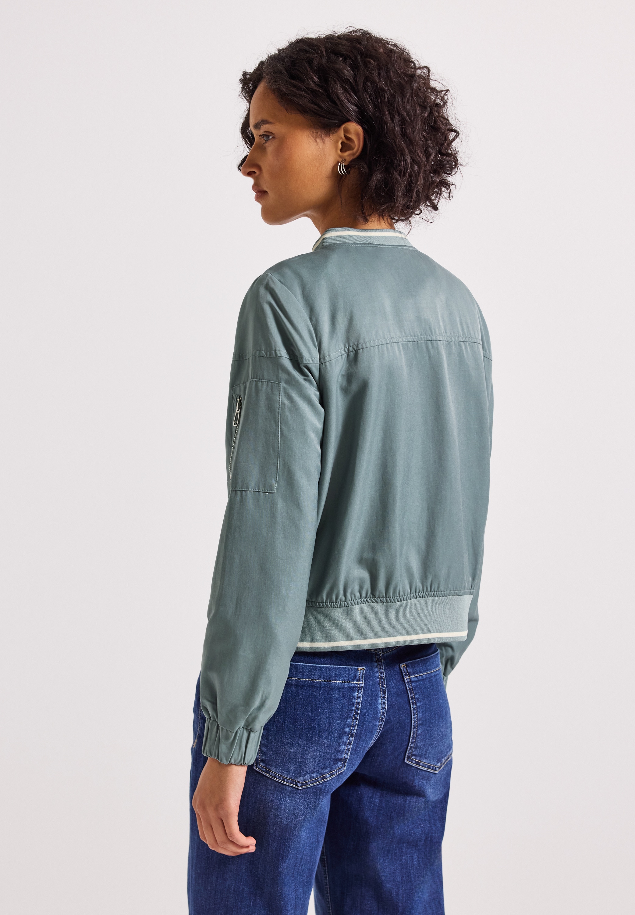 STREET ONE Blouson, mit College-Details