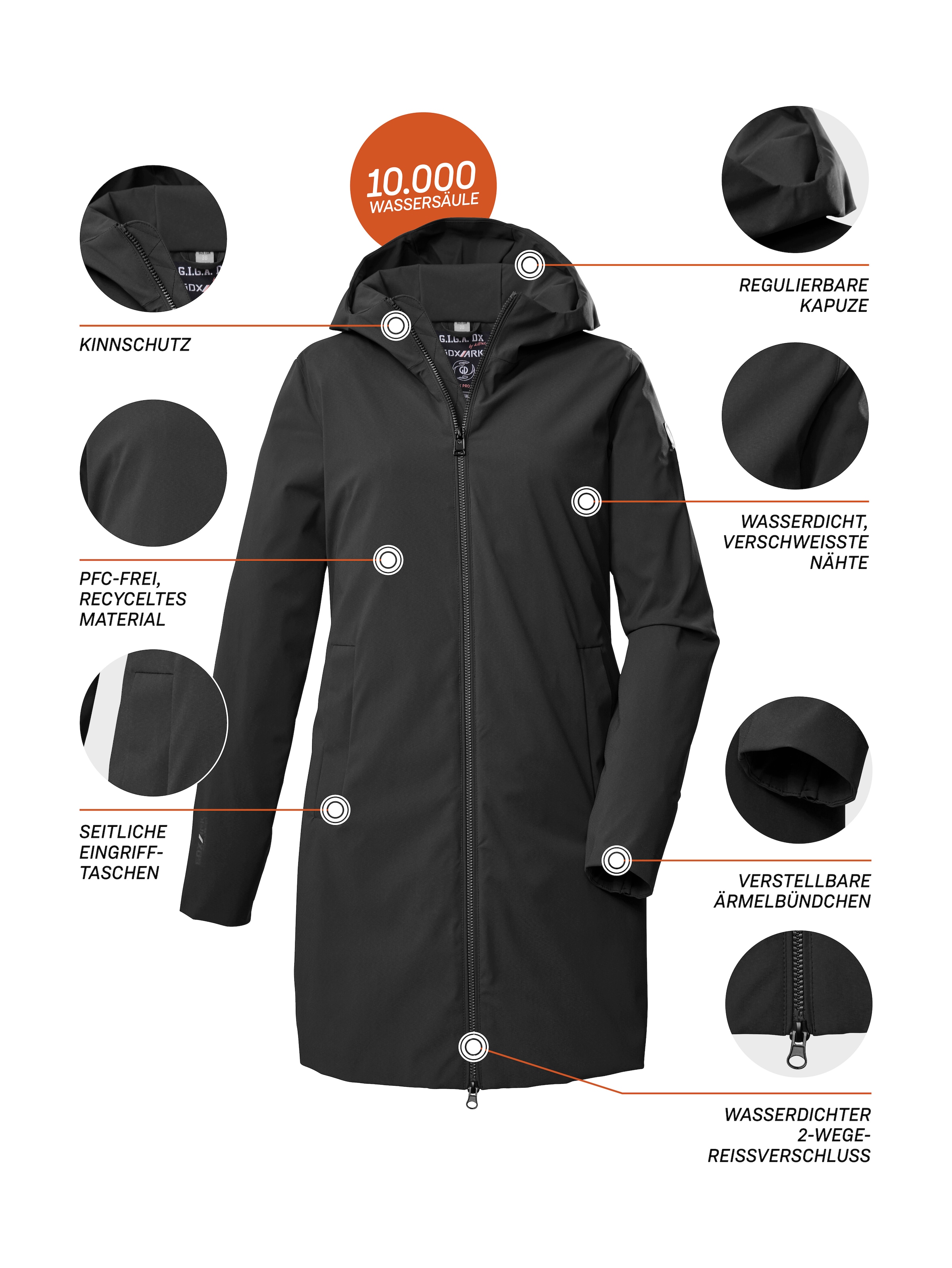 G.I.G.A. DX by killtec Parka »GS 154 WMN PRK«