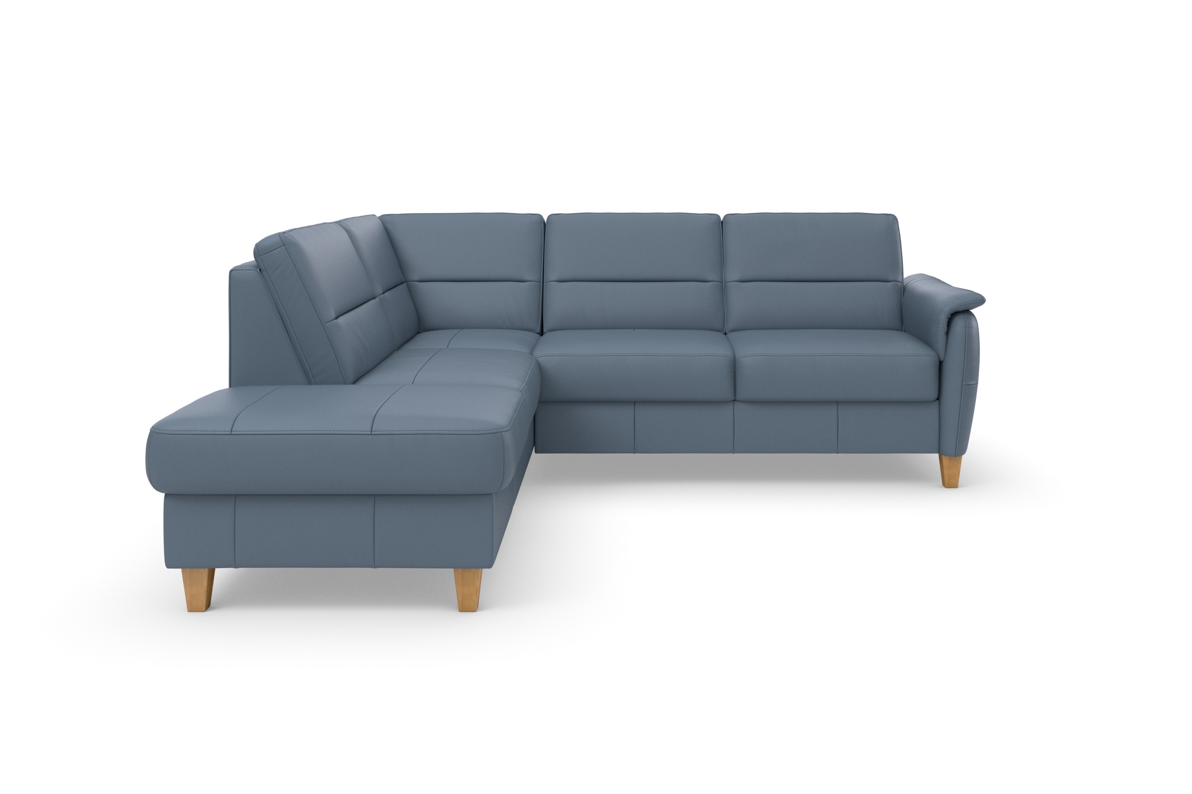 Home affaire Ecksofa »Palmera L-Form«, Federkern, wahlweise mit Bettfunktion und mit/ohne Stauraum