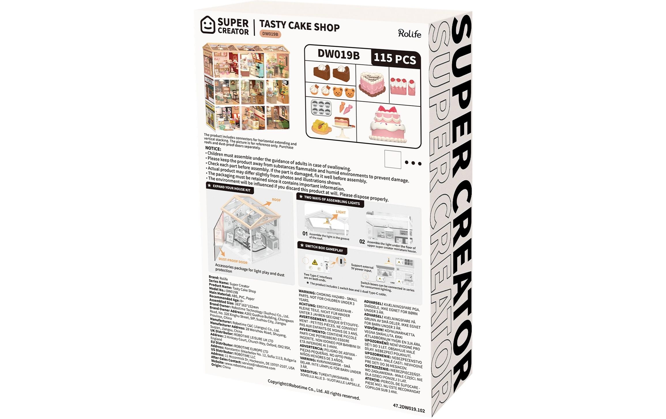   Modellbausatz »RoboTime Tasty Cake Shop«