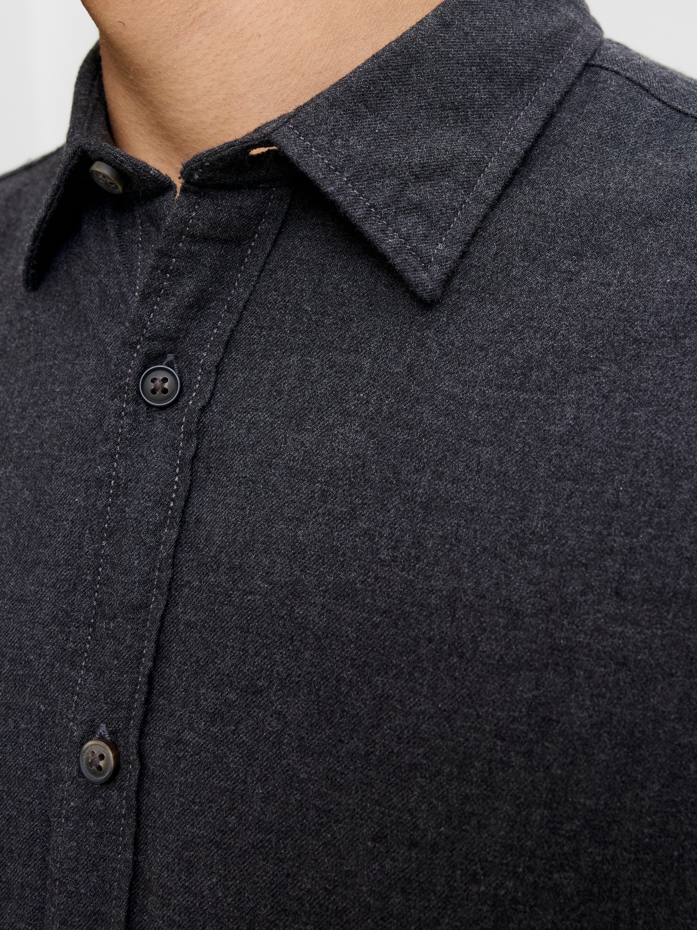 Jack & Jones Chemise à manches longues »JJECLASSIC MELANGE SHIRT L/S NOOS«