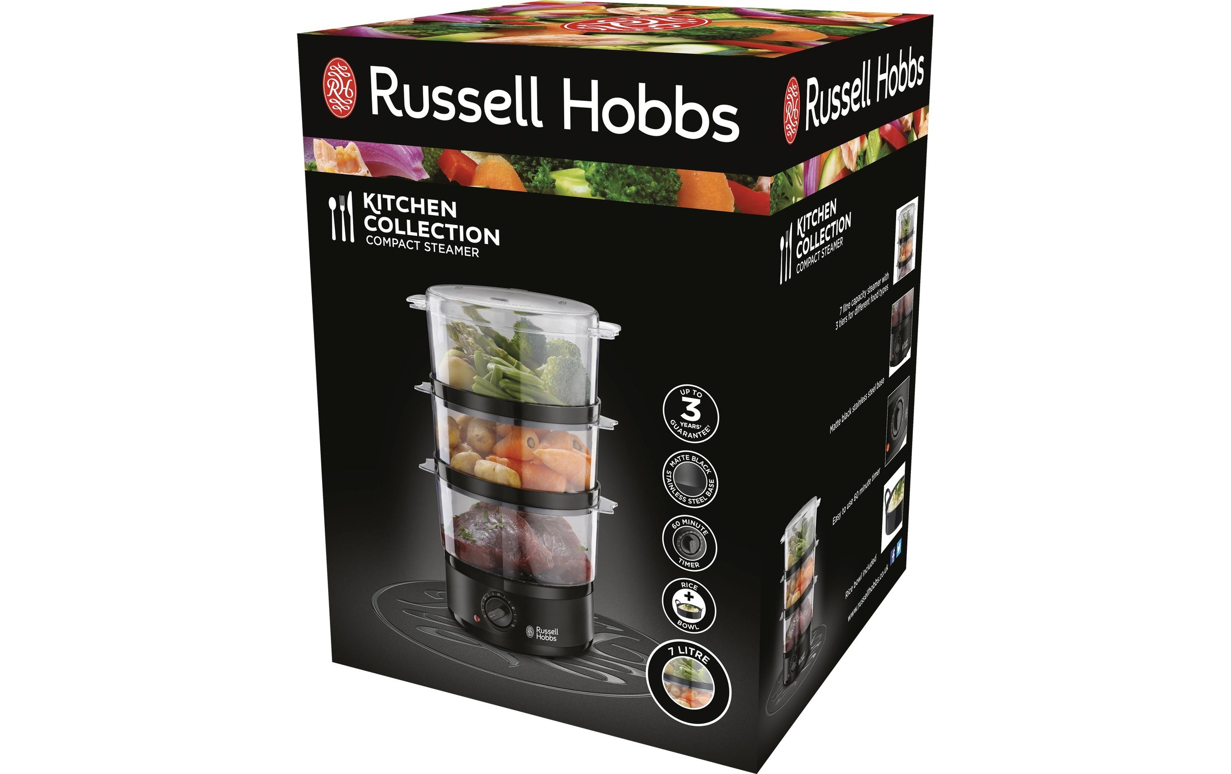 RUSSELL HOBBS Dampfgarer »Compact«, 400 W
