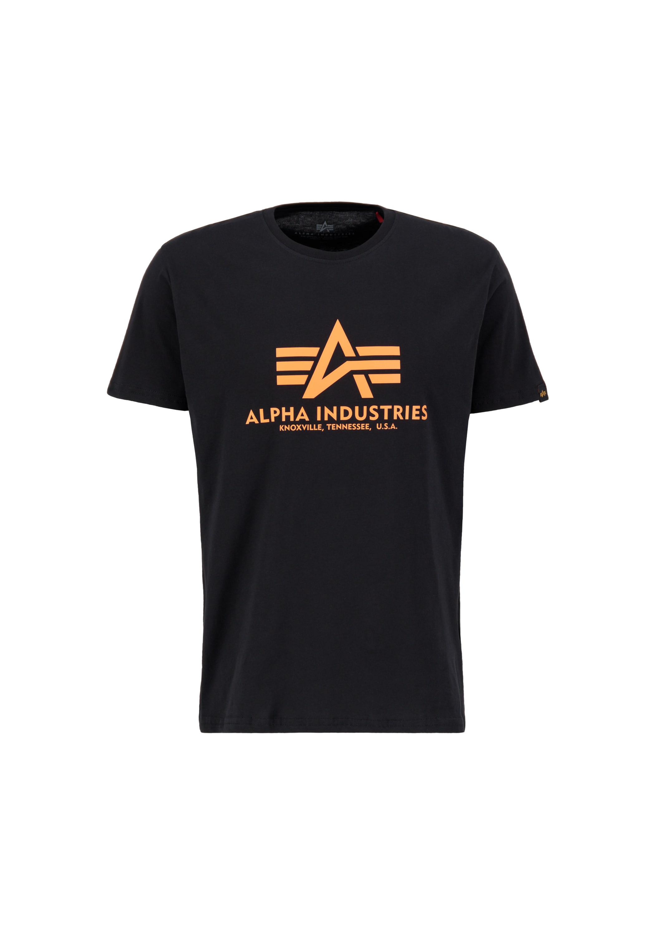 T-Shirt »ALPHA INDUSTRIES Men - T-Shirts Basic T-Shirt Reflective Print«