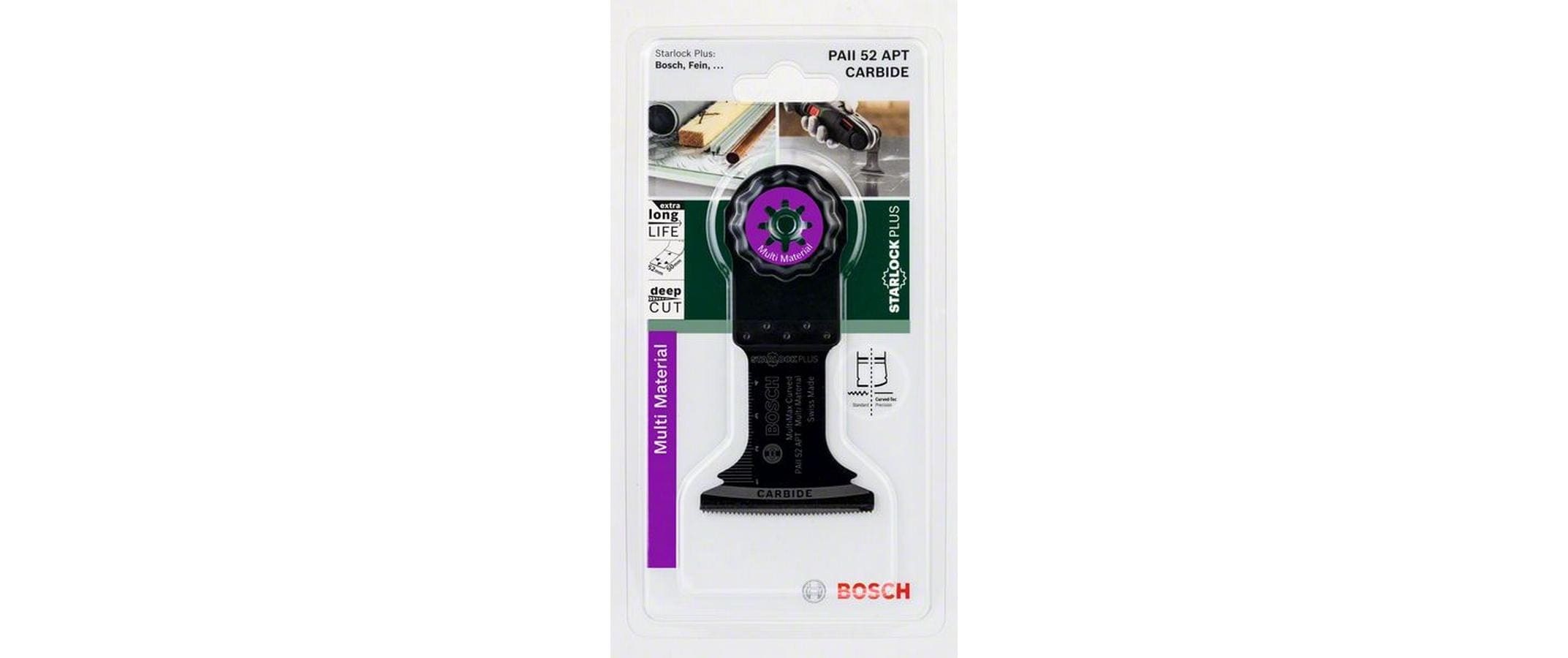 BOSCH Tauchsägeblatt »Starlock PAII 52 APT MultiMax, 52 mm«