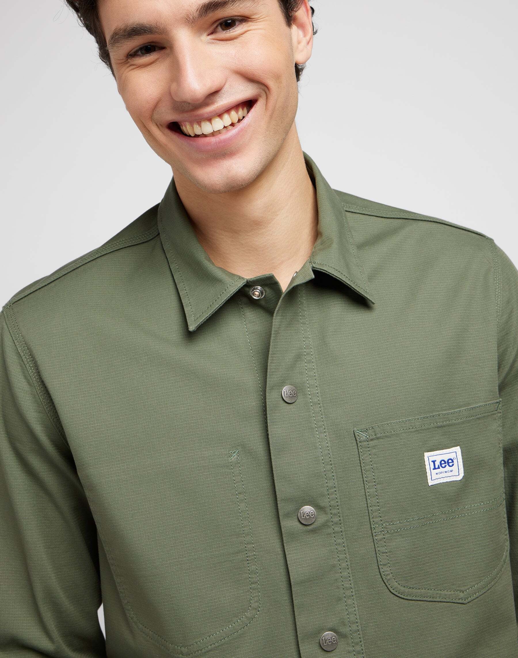 Lee® Langarmhemd »LEE Hemden Worker Overshirt«