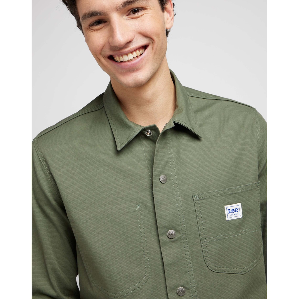 Lee® Langarmhemd »LEE Hemden Worker Overshirt«