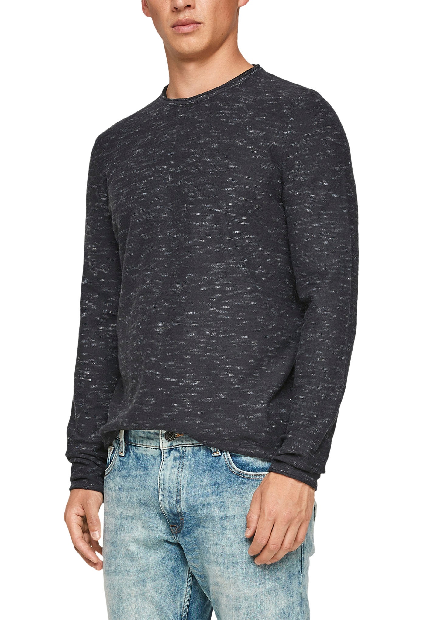 Image of Q/S by s.Oliver Strickpullover, in melierter Optik bei Ackermann Versand Schweiz