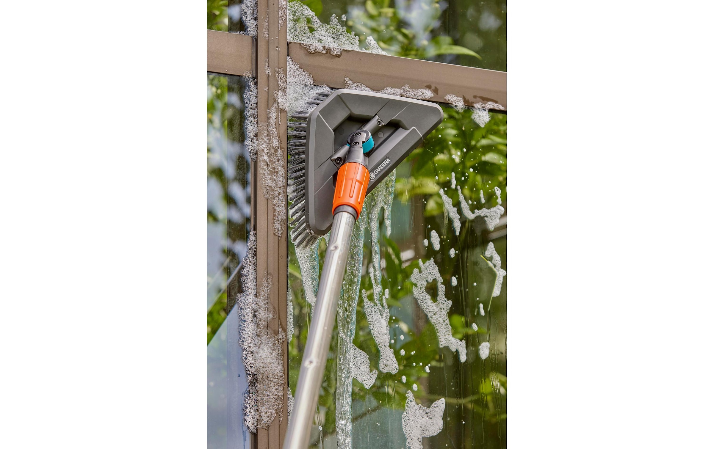 GARDENA Gartenpflege-Set »Stielbürste soft flex«