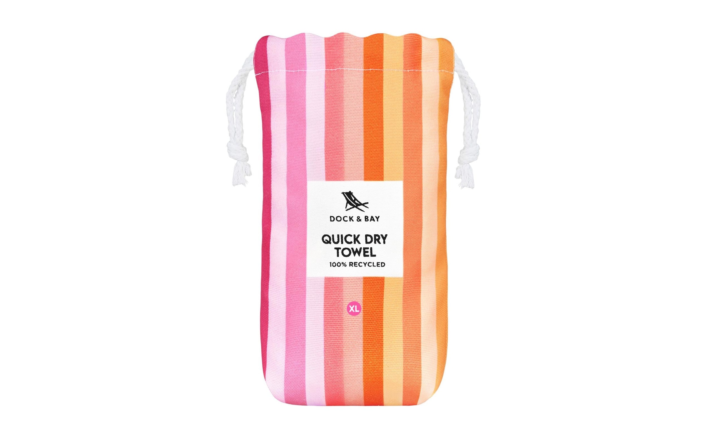 Strandtuch »Dock & Bay Miami Sorbet 200 cm x 90 cm«, (1 St.)