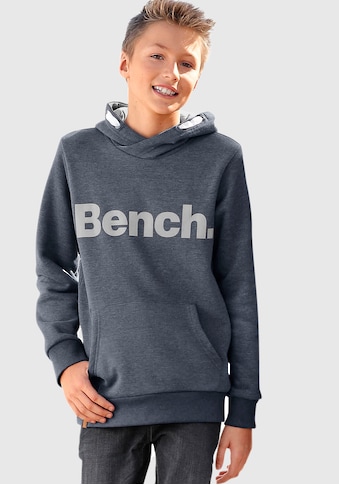 Bench. Kapuzensweatshirt, mit grossem Logo-Druck vorn kaufen