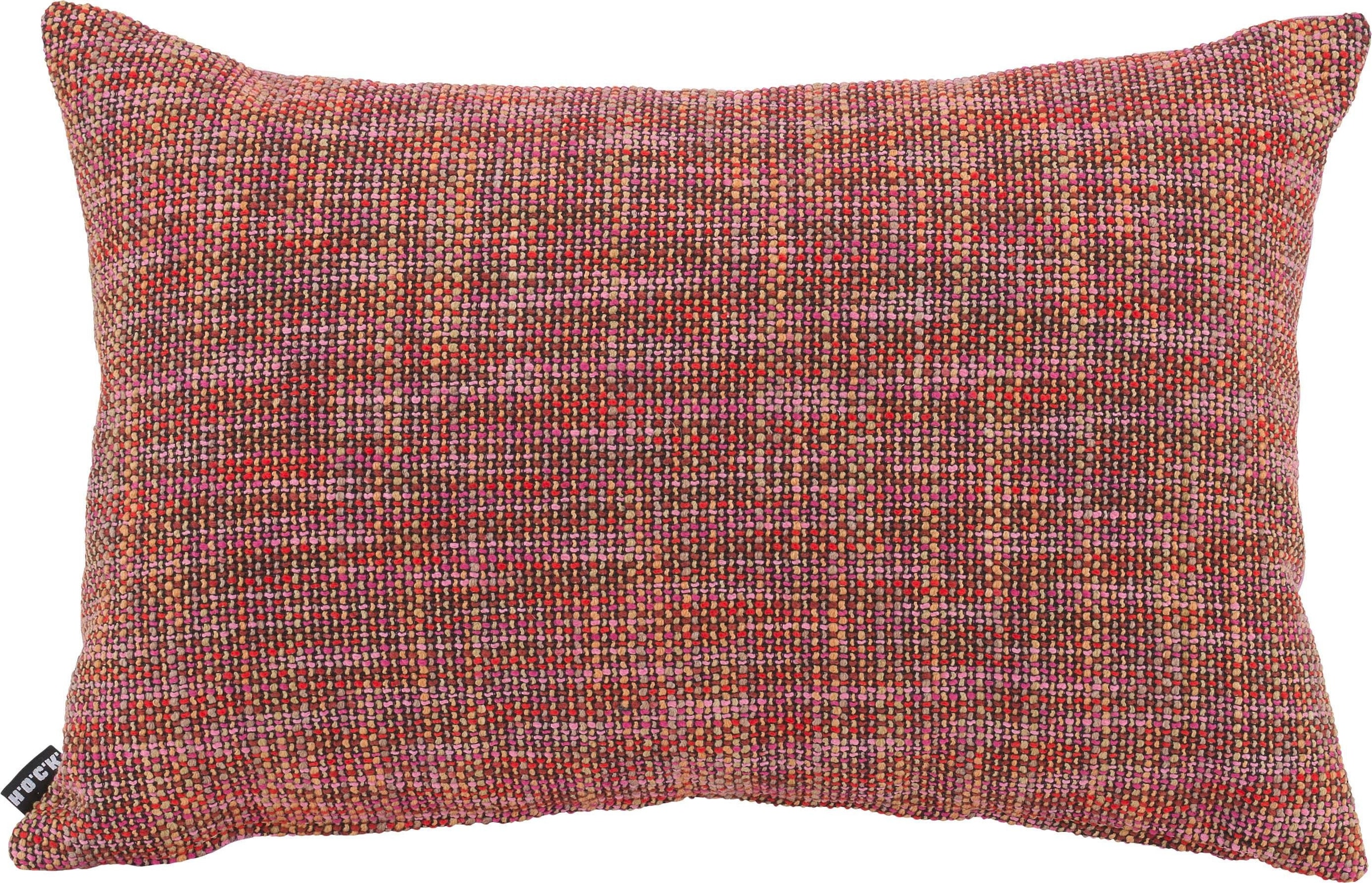 Image of H.O.C.K. Dekokissen "Refosco" mit feinem Karomuster, Kissenhülle mit Füllung, 1 Stück