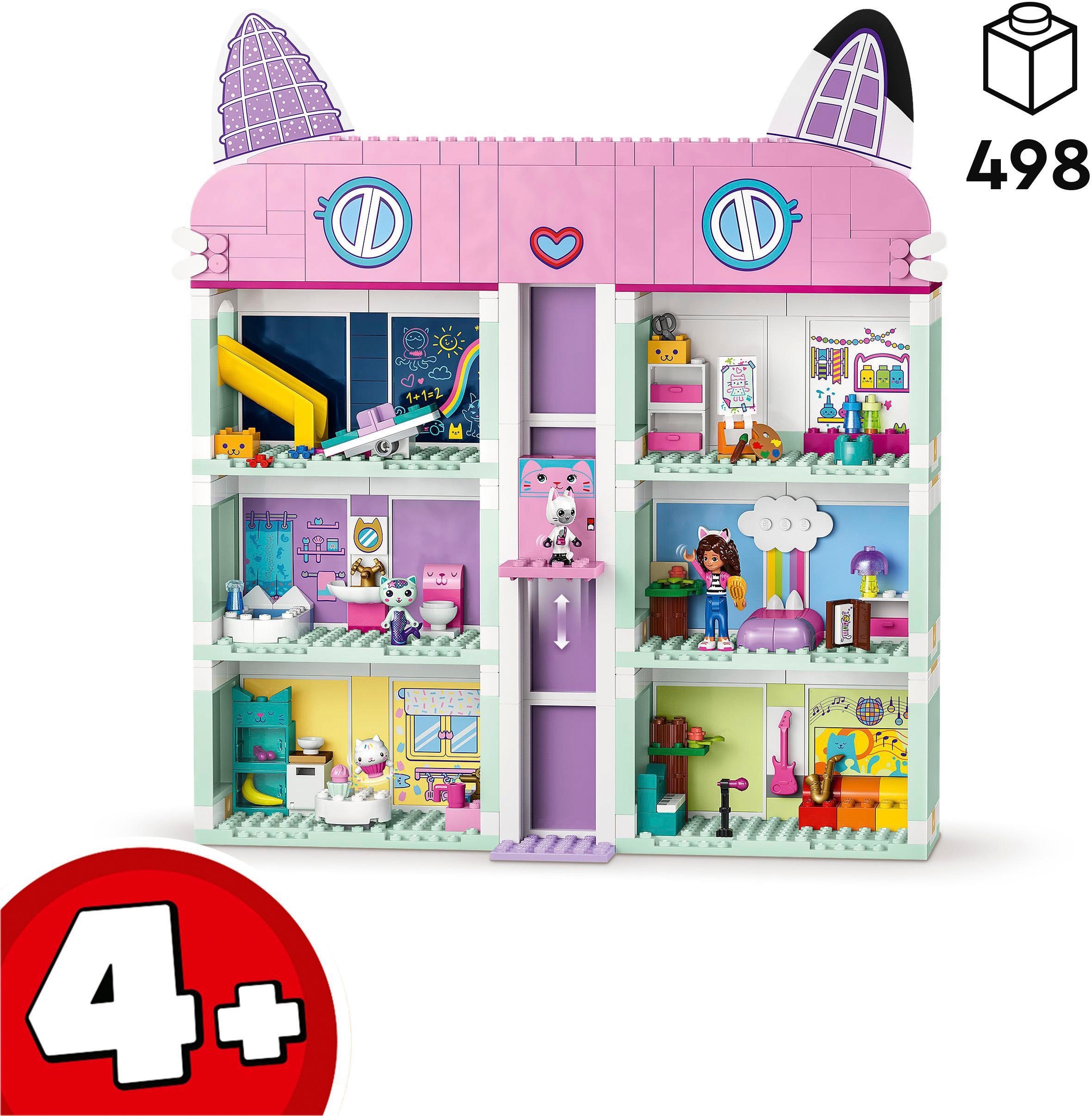 LEGO® Konstruktionsspielsteine »Gabbys Puppenhaus (10788), LEGO® Gabby's Dollhouse« Made in Europe