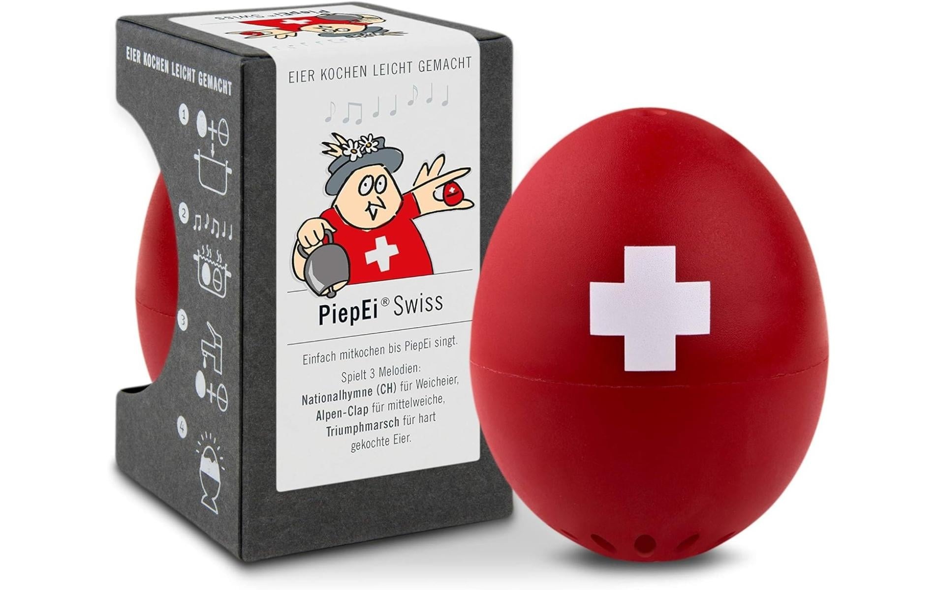 Image of Küchentimer "PiepEi Singende Eieruhr Swiss"